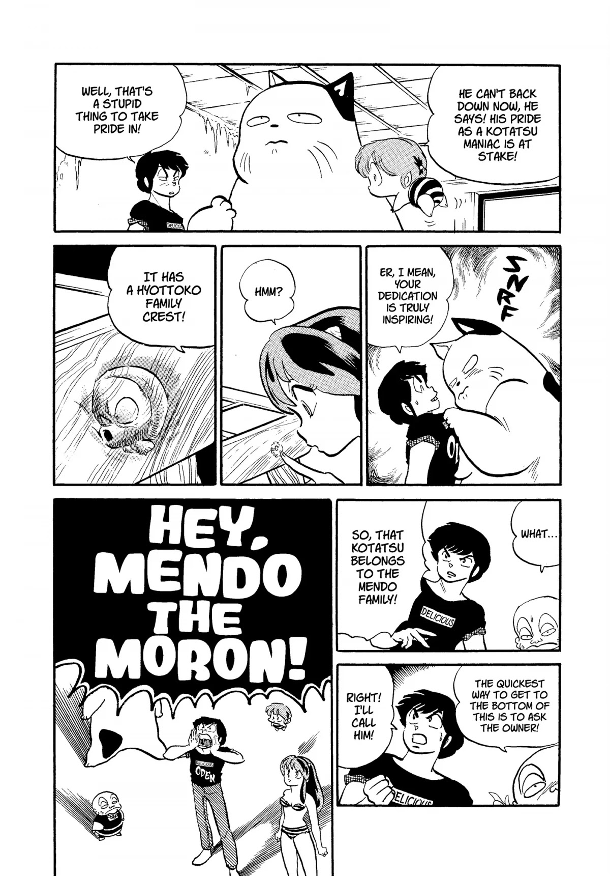 Urusei Yatsura Chapter 250 page 12 - Chapter 250: Kotatsu Love