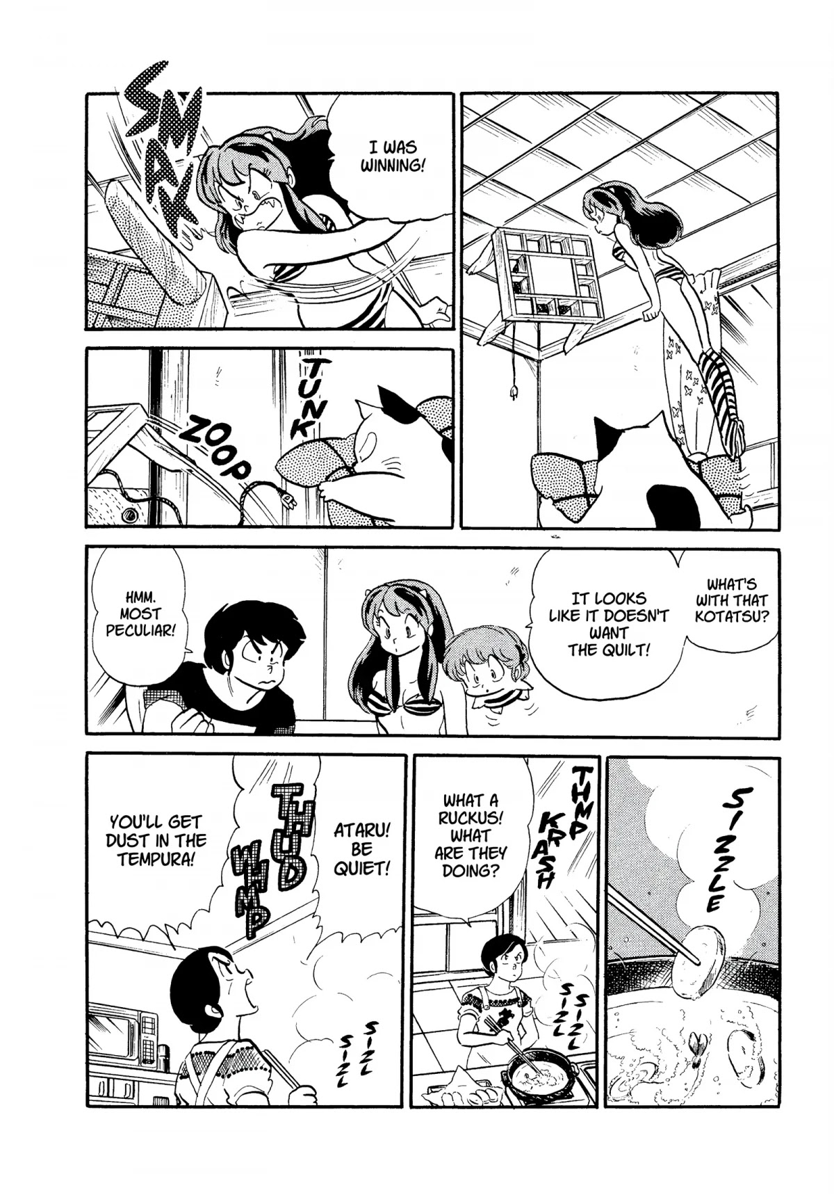 Urusei Yatsura Chapter 250 page 8 - Chapter 250: Kotatsu Love