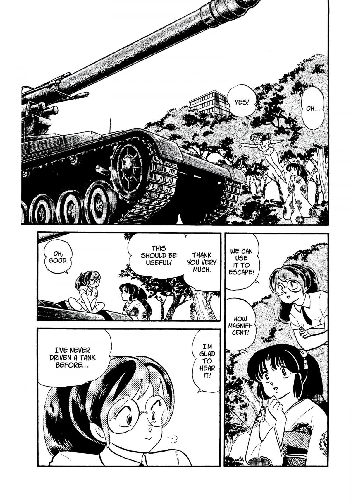 Urusei Yatsura Chapter 254 page 6 - Chapter 254: A Stormy Date, Part 3