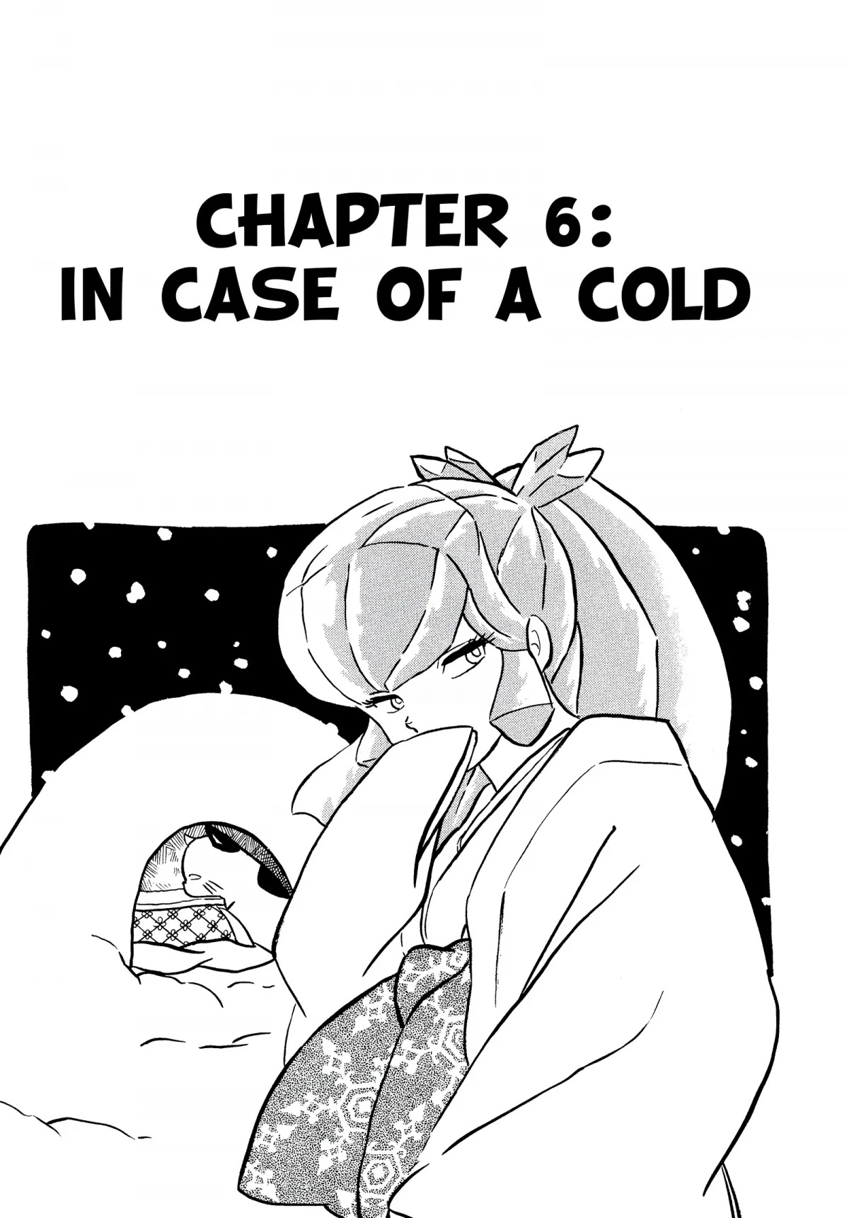 Urusei Yatsura Chapter 262 page 1 - Chapter 262: A Case of a Cold