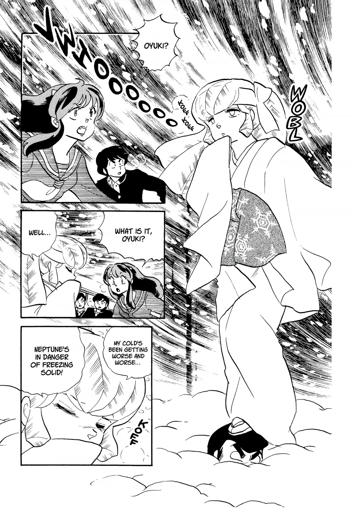 Urusei Yatsura Chapter 262 page 7 - Chapter 262: A Case of a Cold