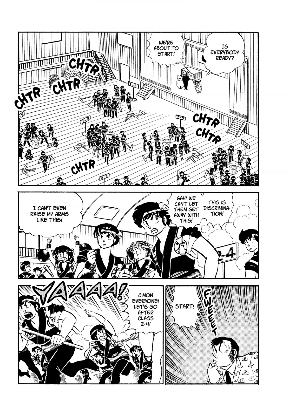 Urusei Yatsura Chapter 263 page 7 - Chapter 263: Mochi Mayhem — Sculpt the Principal