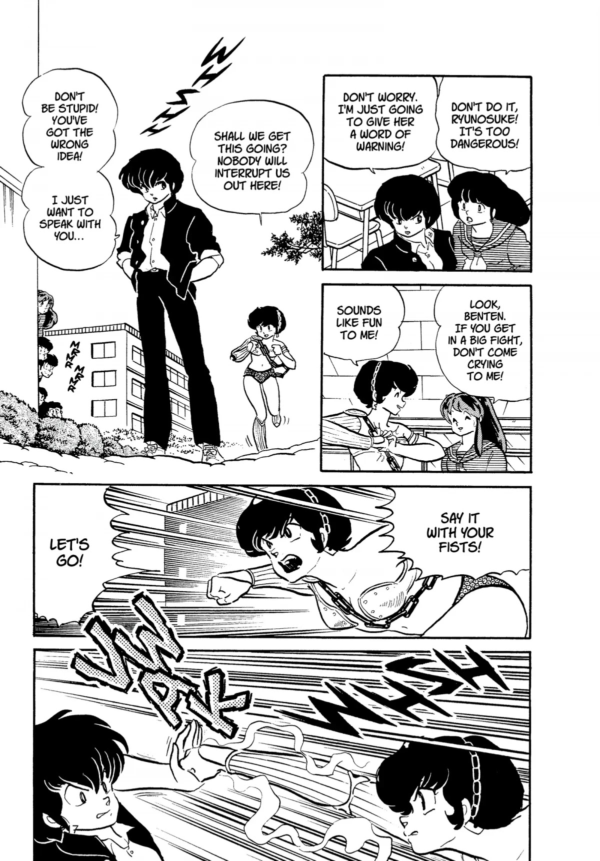 Urusei Yatsura Chapter 269 page 7 - Chapter 269: Woman vs. Woman Showdown, Part 1