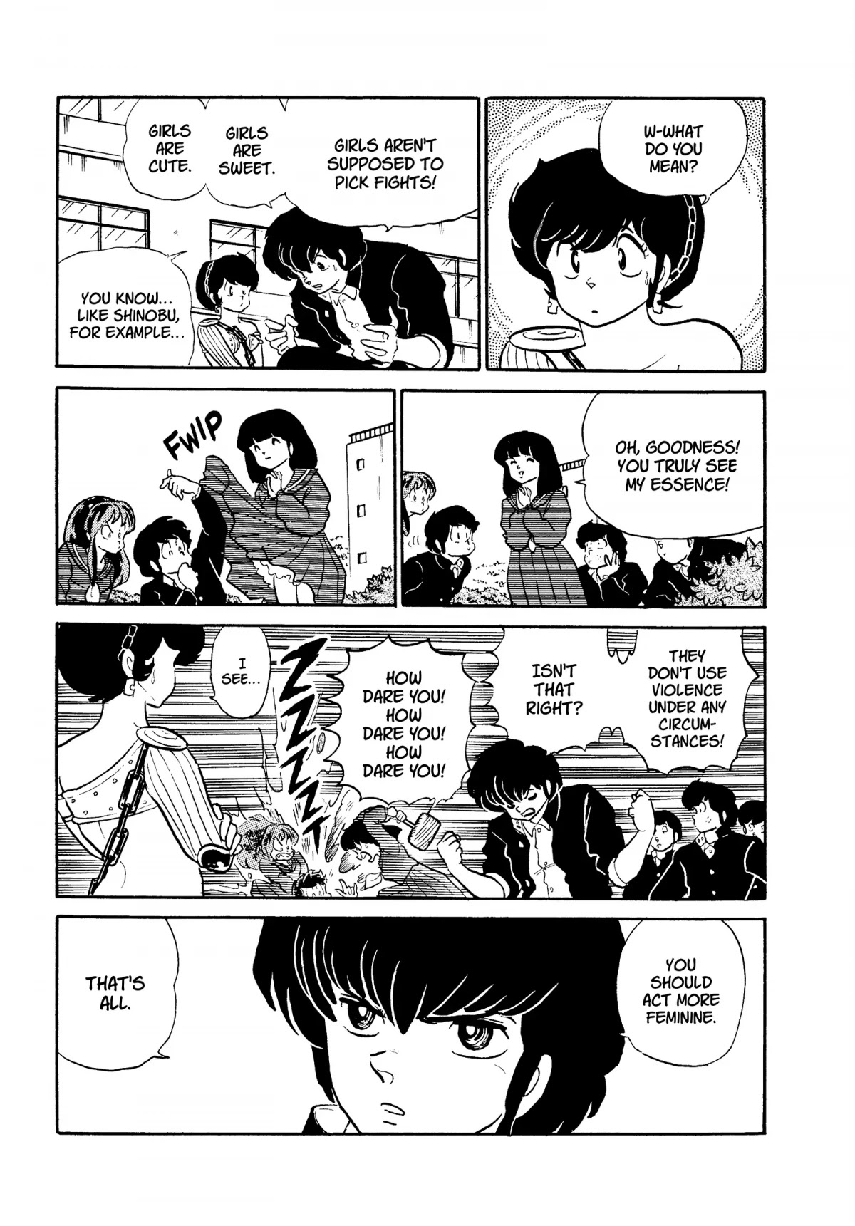 Urusei Yatsura Chapter 269 page 9 - Chapter 269: Woman vs. Woman Showdown, Part 1