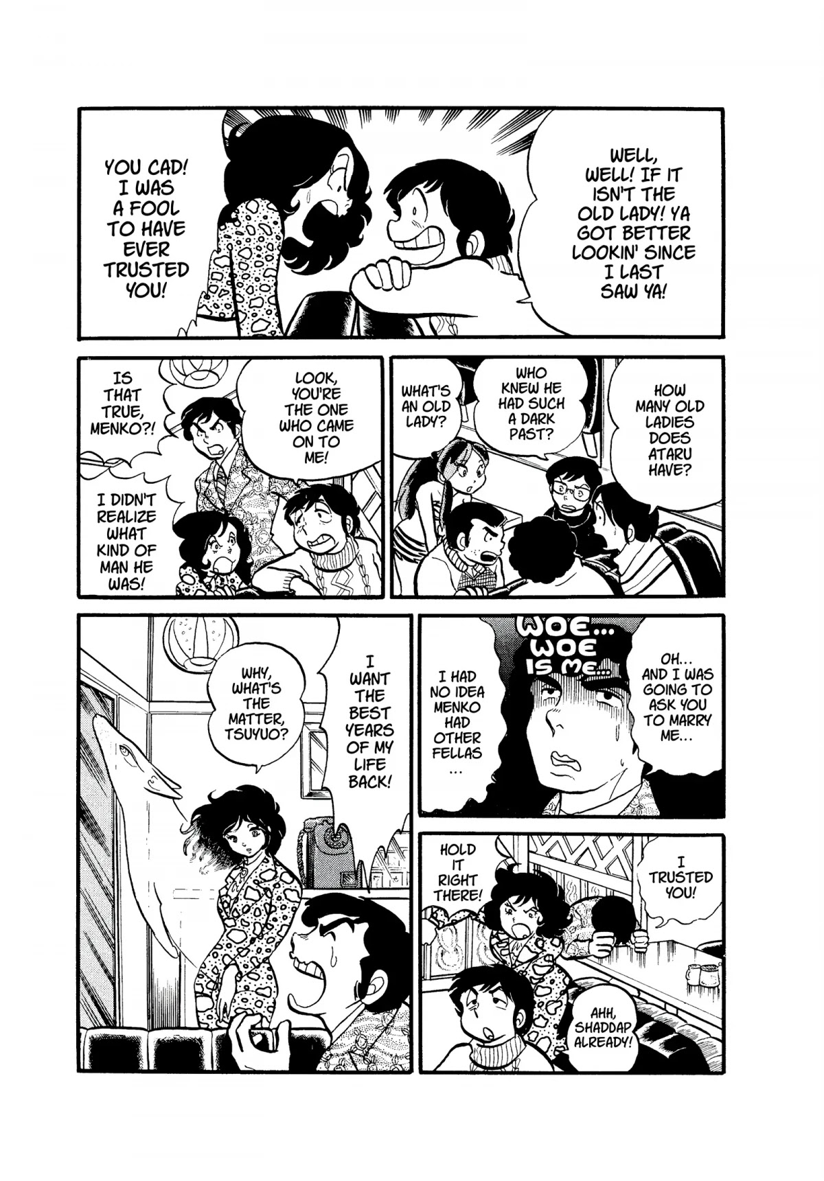 Urusei Yatsura Chapter 27 page 19 - Chapter 27: Sake and Tears and Men and Women