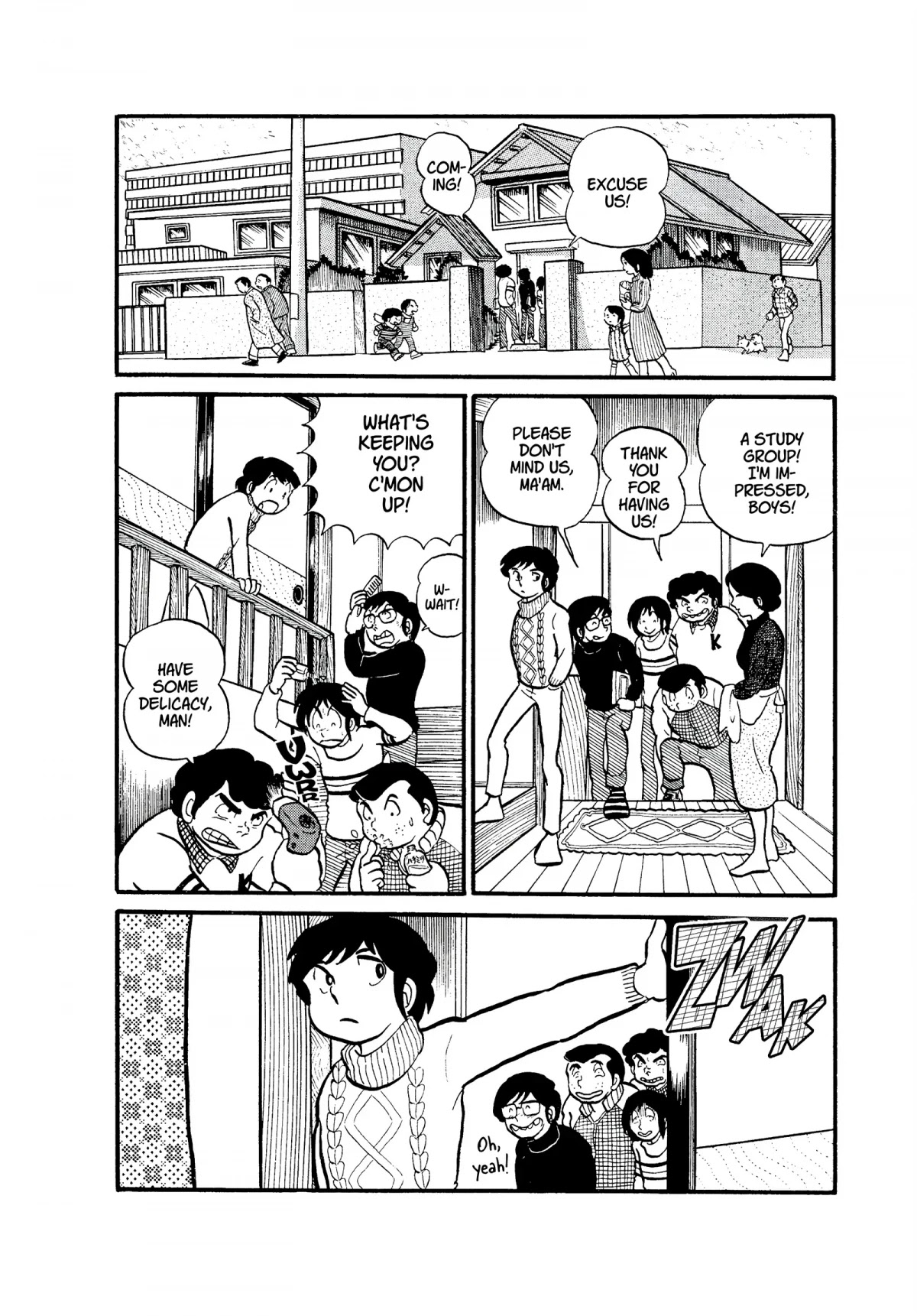 Urusei Yatsura Chapter 27 page 2 - Chapter 27: Sake and Tears and Men and Women