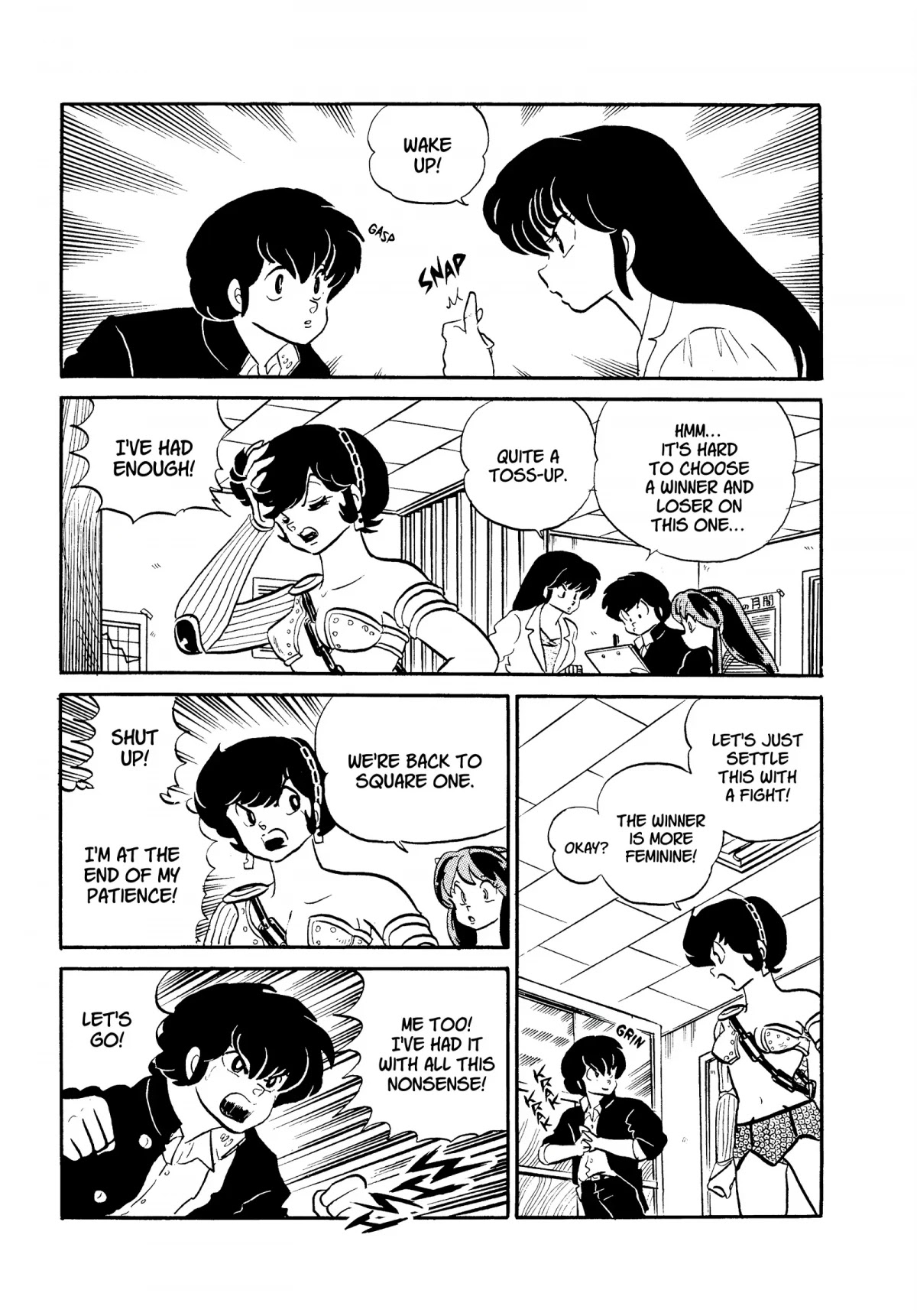Urusei Yatsura Chapter 270 page 15 - Chapter 270: Woman vs. Woman Showdown, Part 2