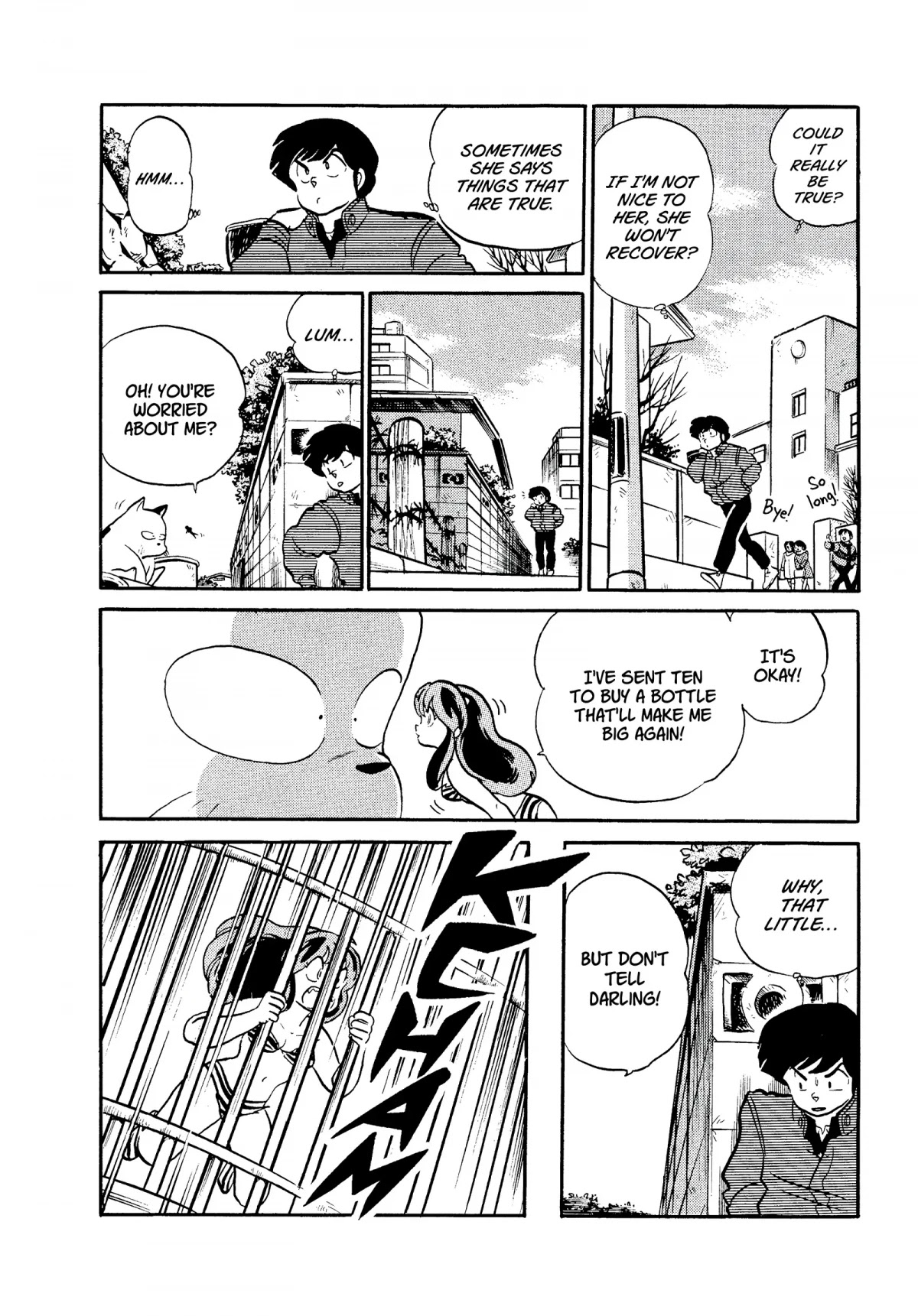 Urusei Yatsura Chapter 272 page 8 - Chapter 272: Big Bottle, Little Bottle