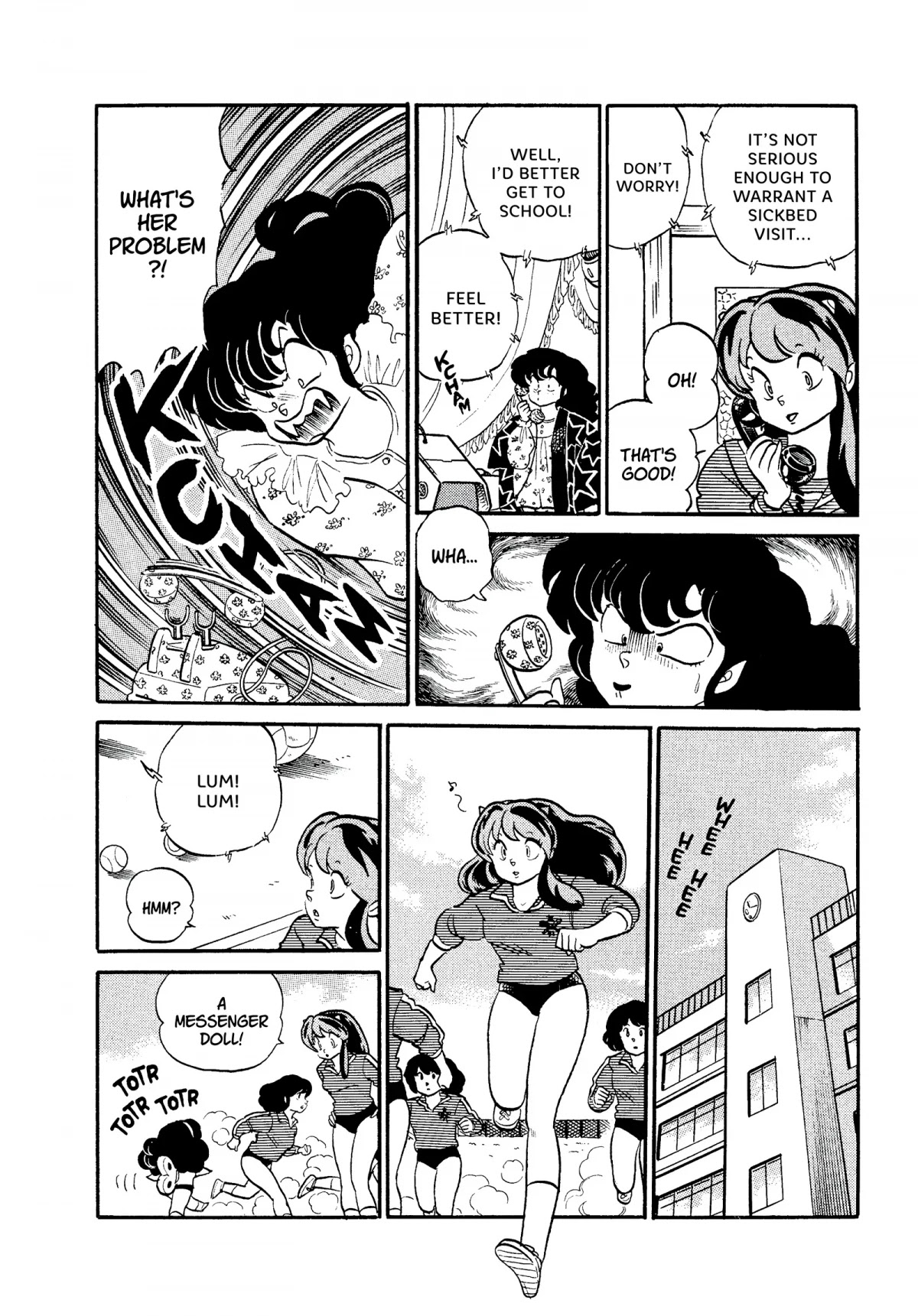 Urusei Yatsura Chapter 273 page 6 - Chapter 273: House Call