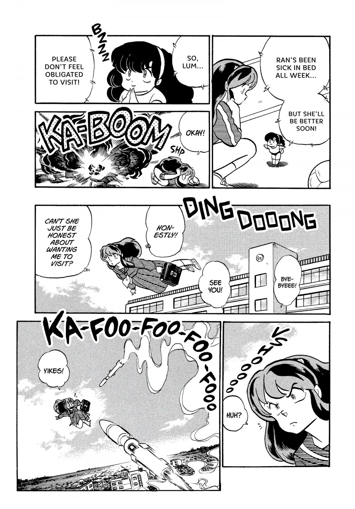 Urusei Yatsura Chapter 273 page 7 - Chapter 273: House Call