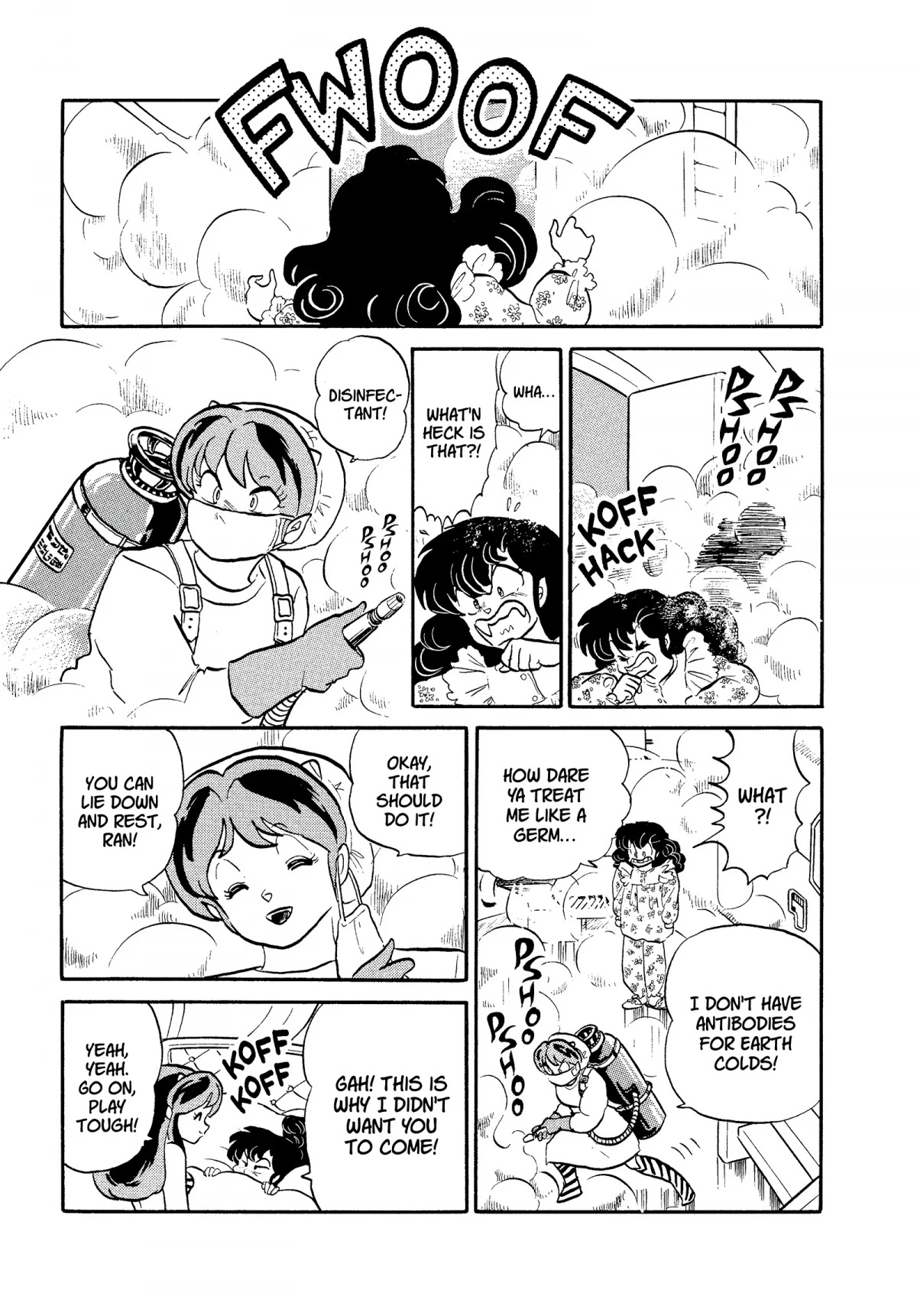 Urusei Yatsura Chapter 273 page 9 - Chapter 273: House Call