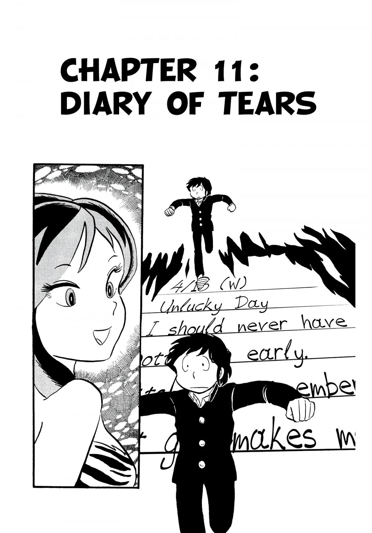 Urusei Yatsura Chapter 28 page 1 - Chapter 28: Diary of Tears