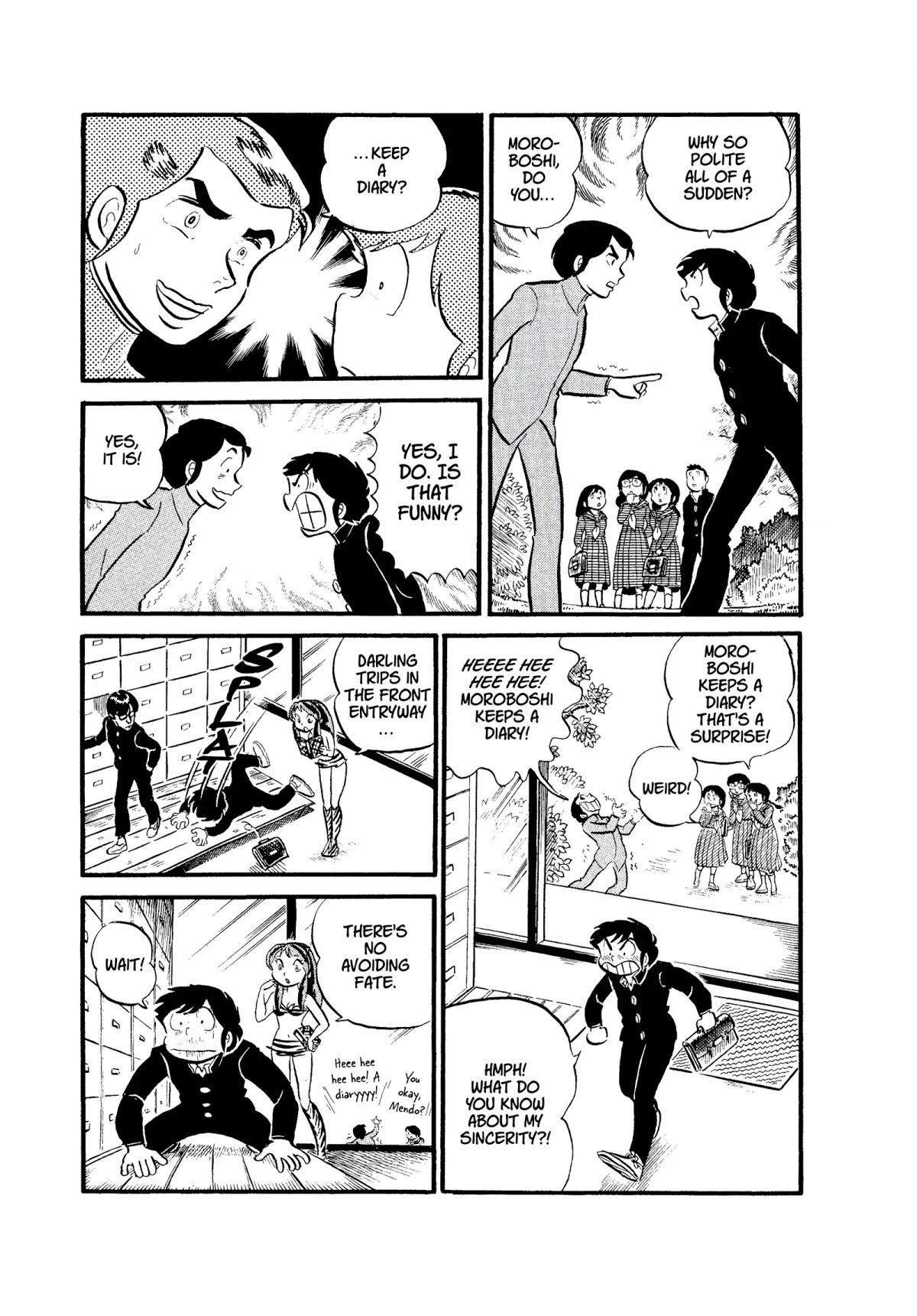 Urusei Yatsura Chapter 28 page 7 - Chapter 28: Diary of Tears