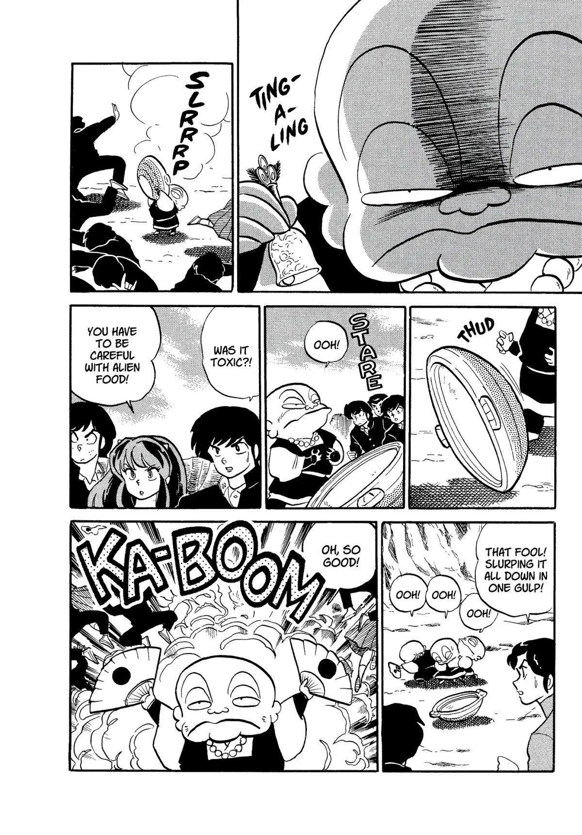 Urusei Yatsura Chapter 280 page 10 - Chapter 280: Planet Strongfood
