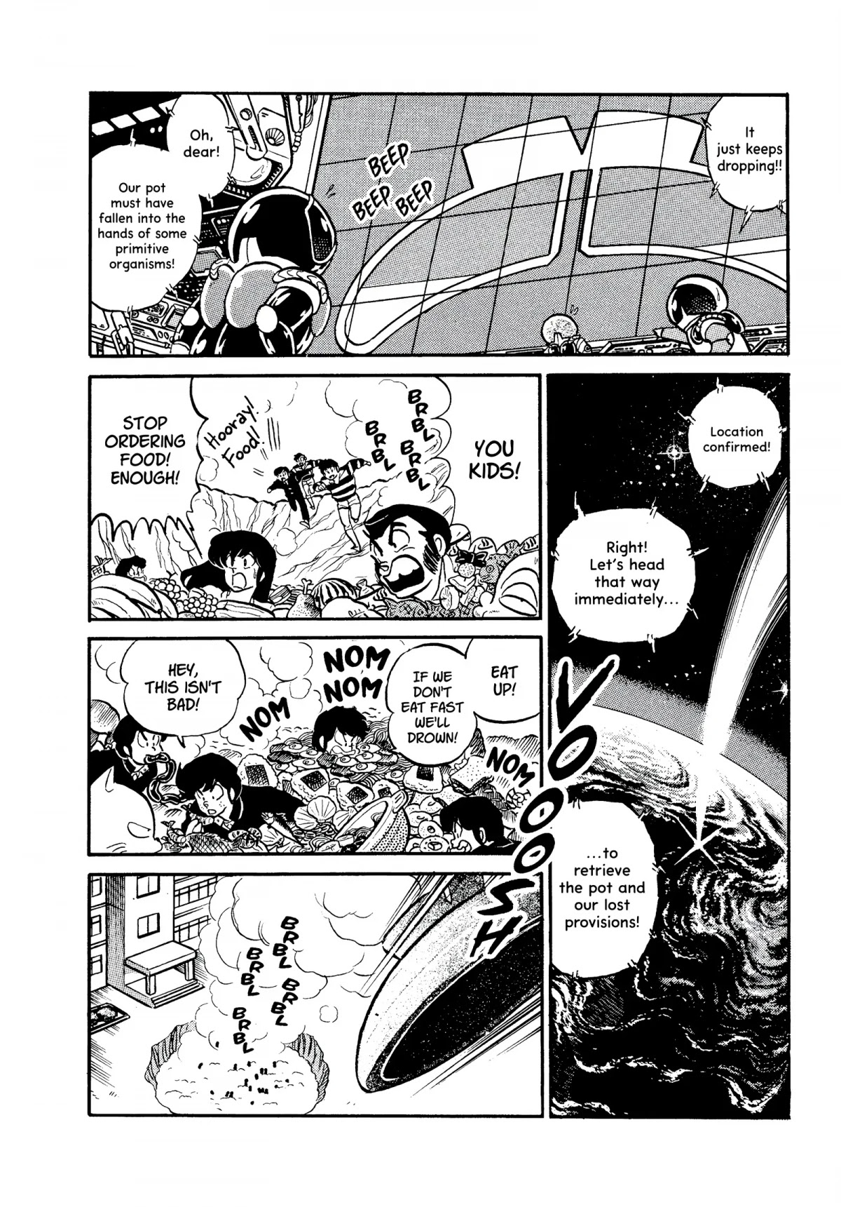 Urusei Yatsura Chapter 280 page 14 - Chapter 280: Planet Strongfood
