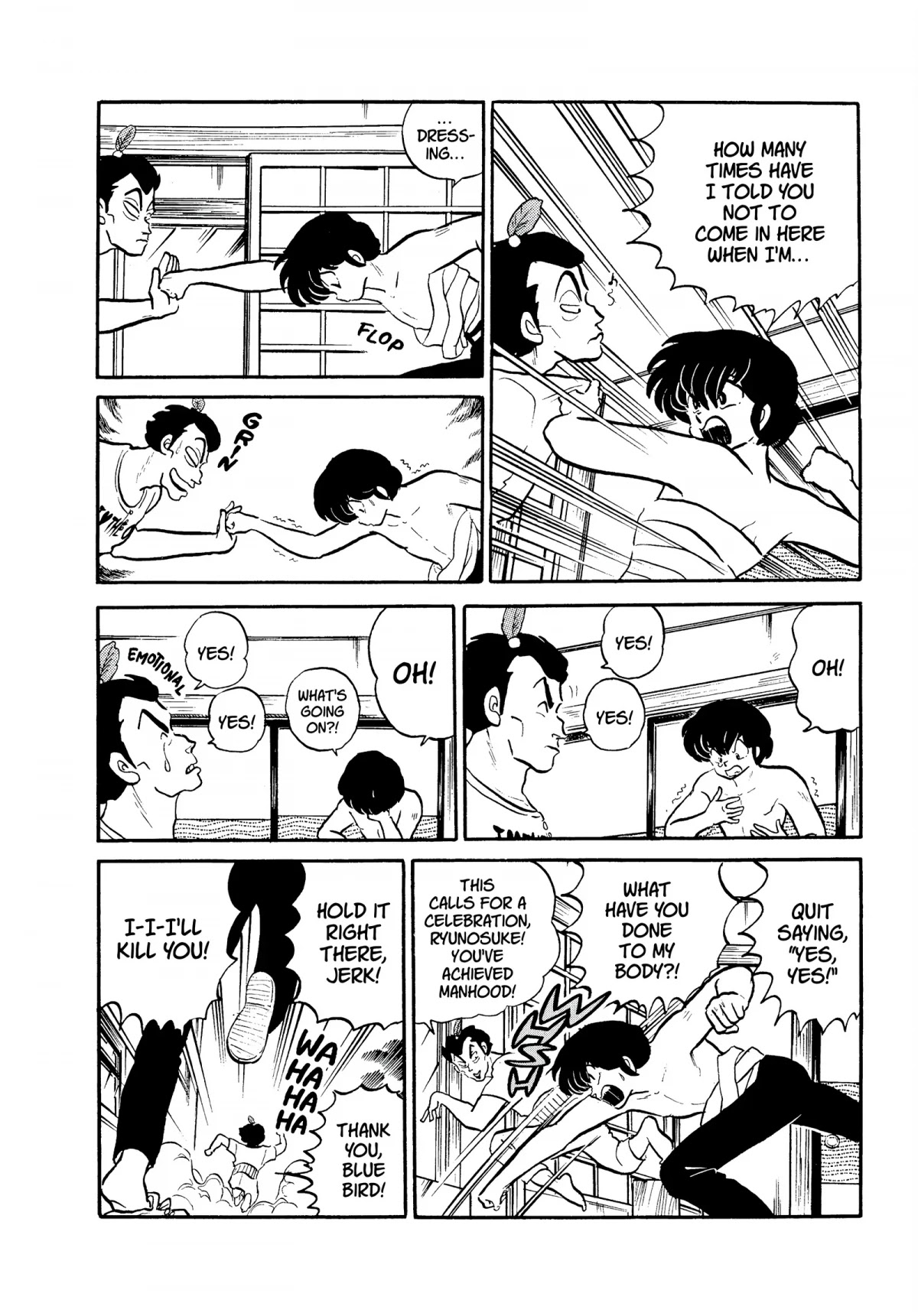 Urusei Yatsura Chapter 281 page 10 - Chapter 281: A Problematic Blue Bird of Happiness