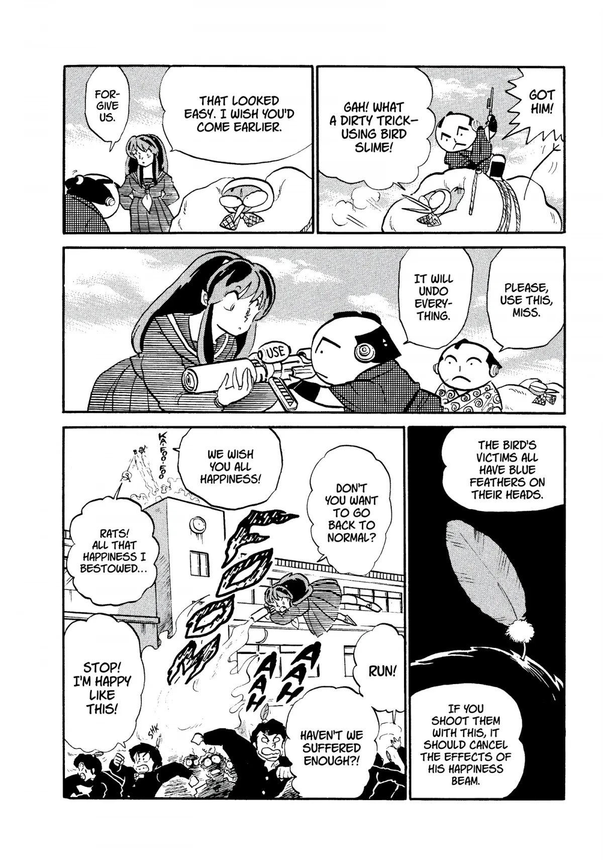 Urusei Yatsura Chapter 281 page 16 - Chapter 281: A Problematic Blue Bird of Happiness