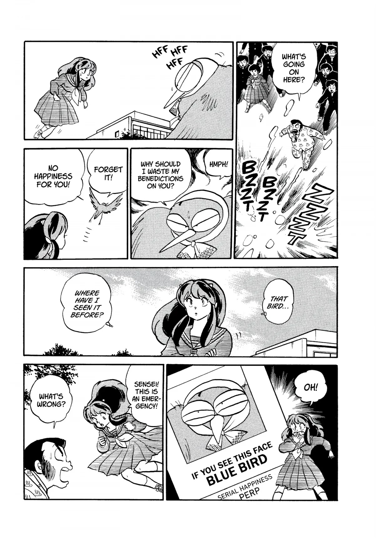 Urusei Yatsura Chapter 281 page 7 - Chapter 281: A Problematic Blue Bird of Happiness