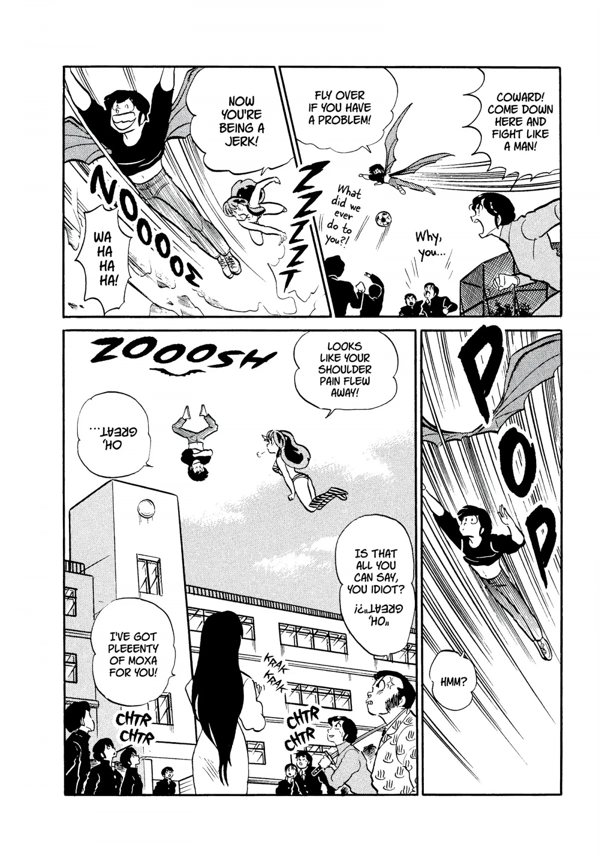 Urusei Yatsura Chapter 283 page 16 - Chapter 283: Fly Away, Shoulder Pain!