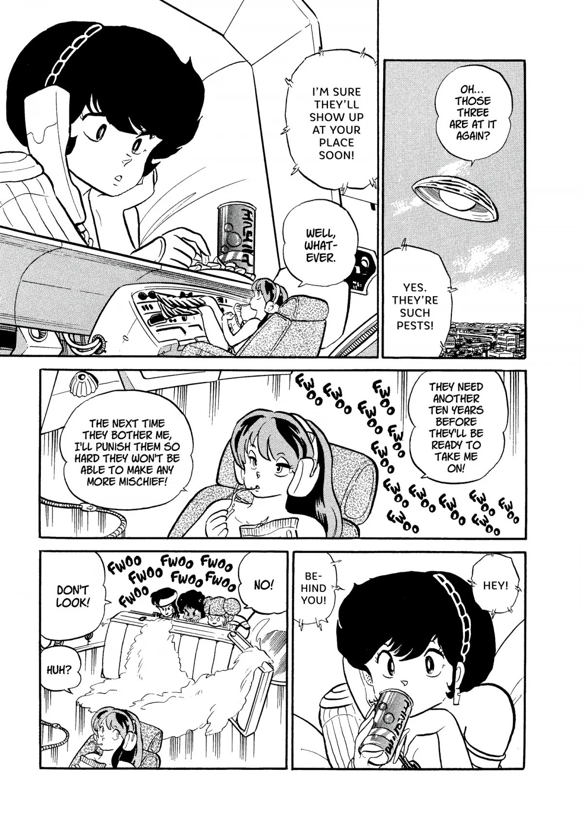 Urusei Yatsura Chapter 284 page 7 - Chapter 284: Delinquent Girls—Operation Animals