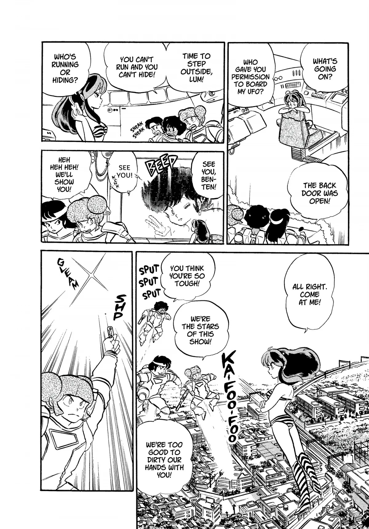 Urusei Yatsura Chapter 284 page 8 - Chapter 284: Delinquent Girls—Operation Animals