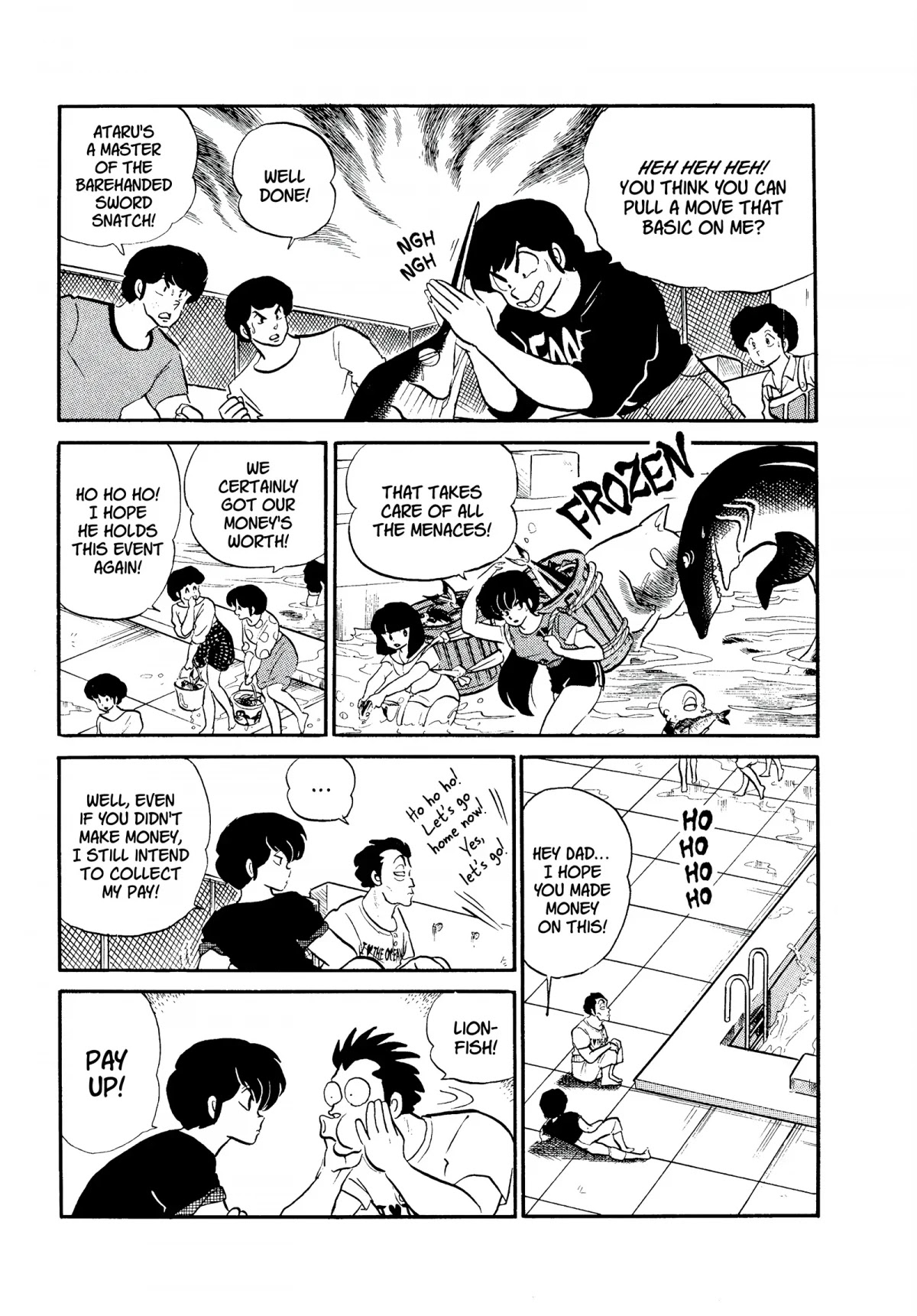 Urusei Yatsura Chapter 285 page 13 - Chapter 285: Pick Your Fish