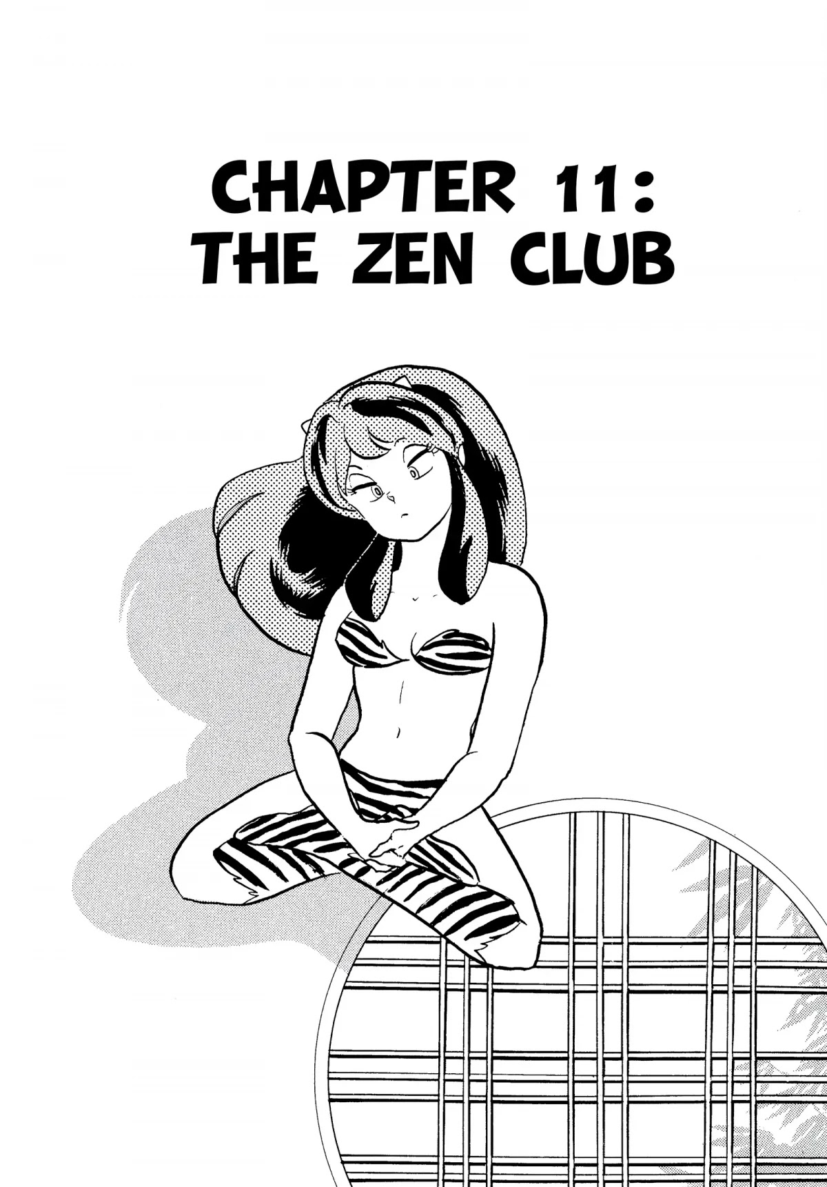 Urusei Yatsura Chapter 289 page 1 - Chapter 289: The Zen Club