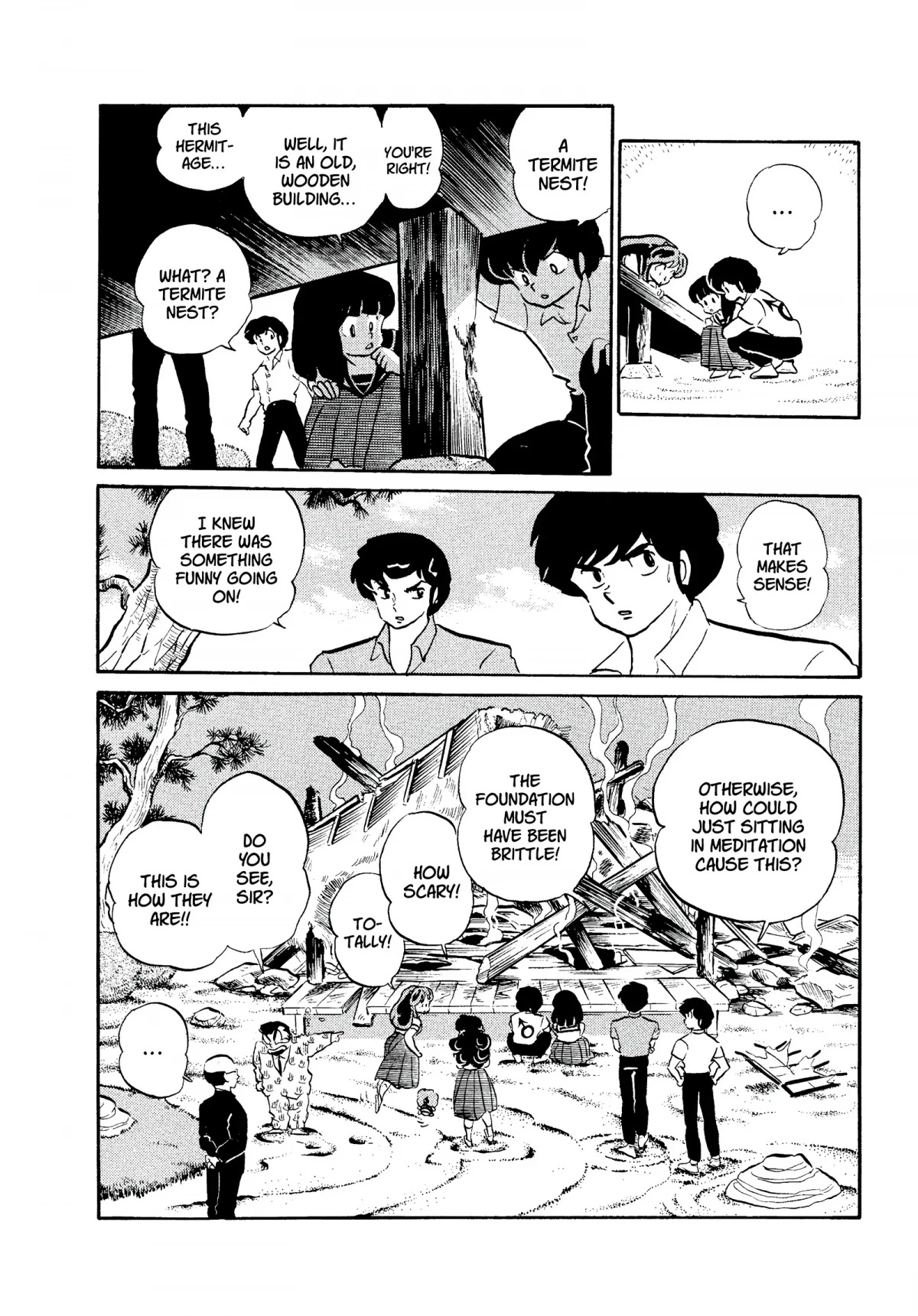 Urusei Yatsura Chapter 289 page 16 - Chapter 289: The Zen Club