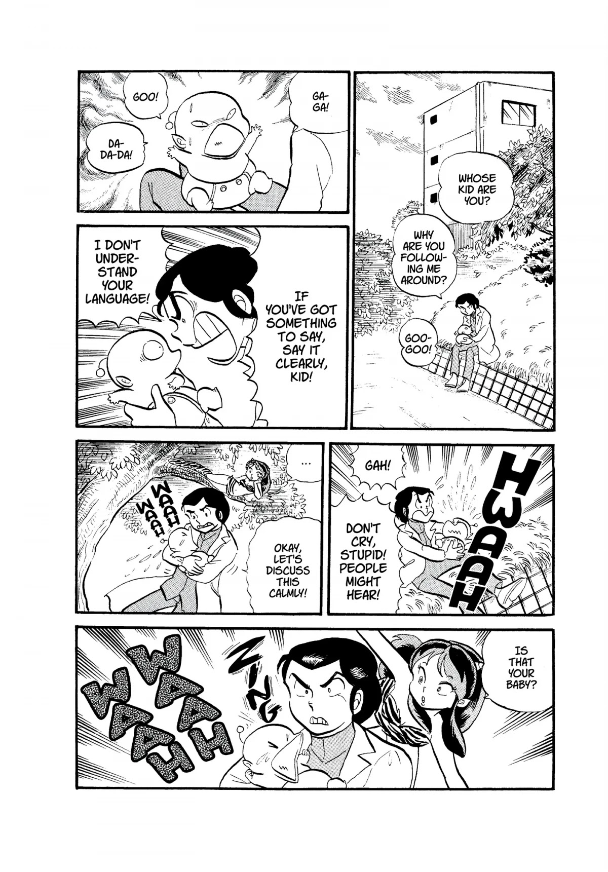Urusei Yatsura Chapter 29 page 8 - Chapter 29: Who’s That Baby?