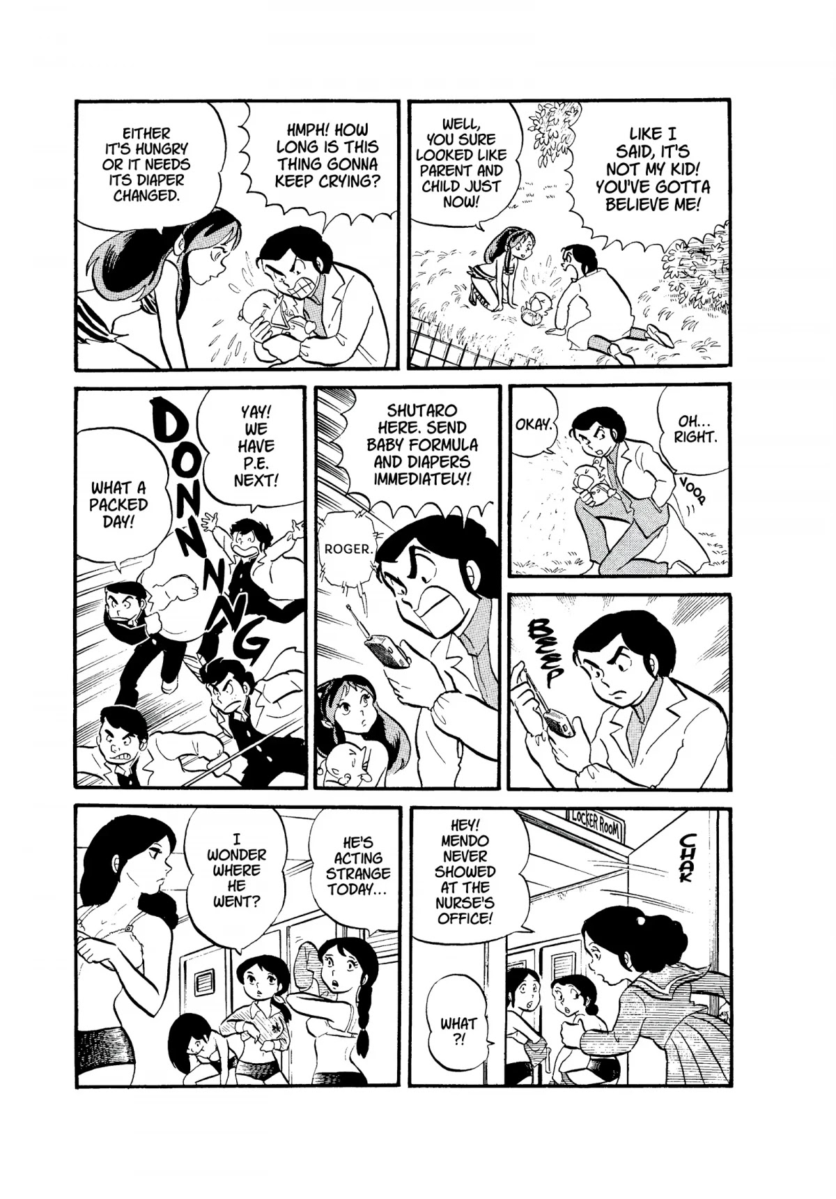 Urusei Yatsura Chapter 29 page 9 - Chapter 29: Who’s That Baby?