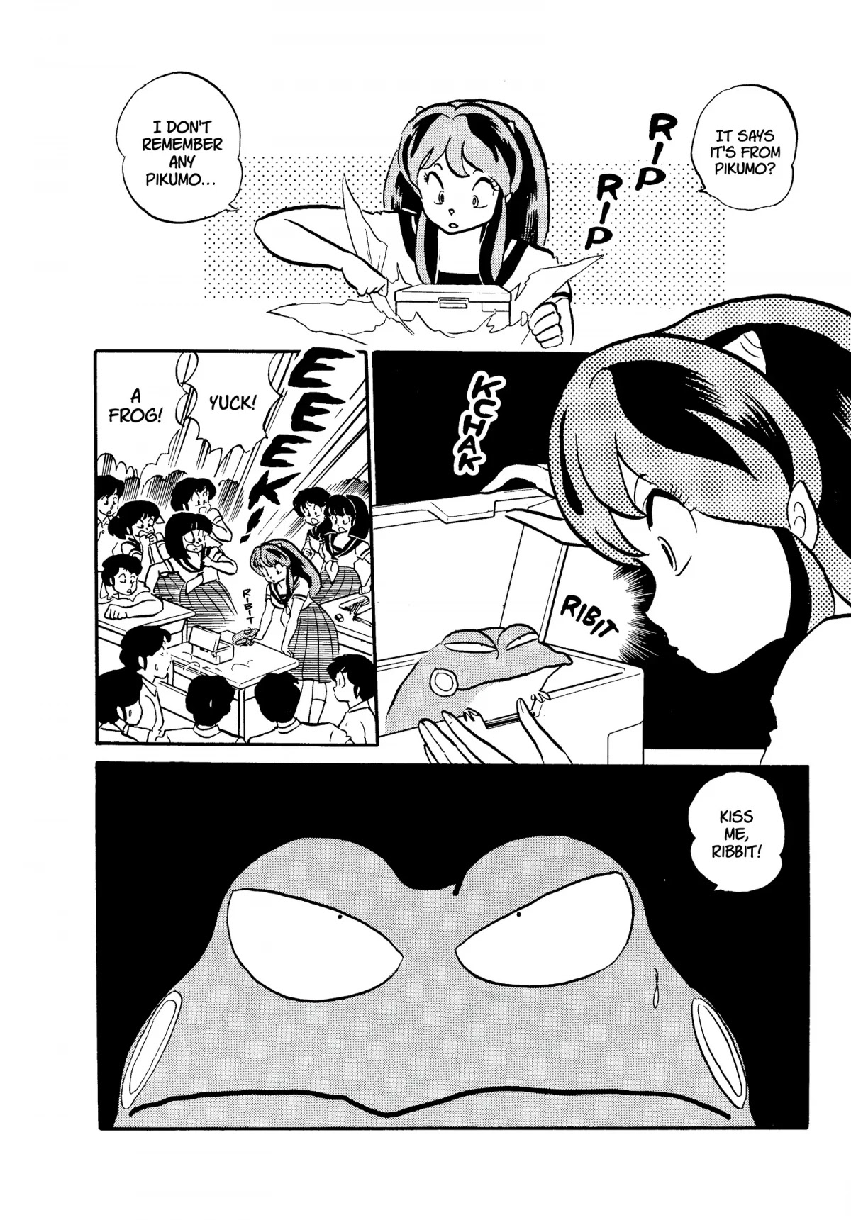 Urusei Yatsura Chapter 291 page 4 - Chapter 291: Special Delivery Kiss ♥