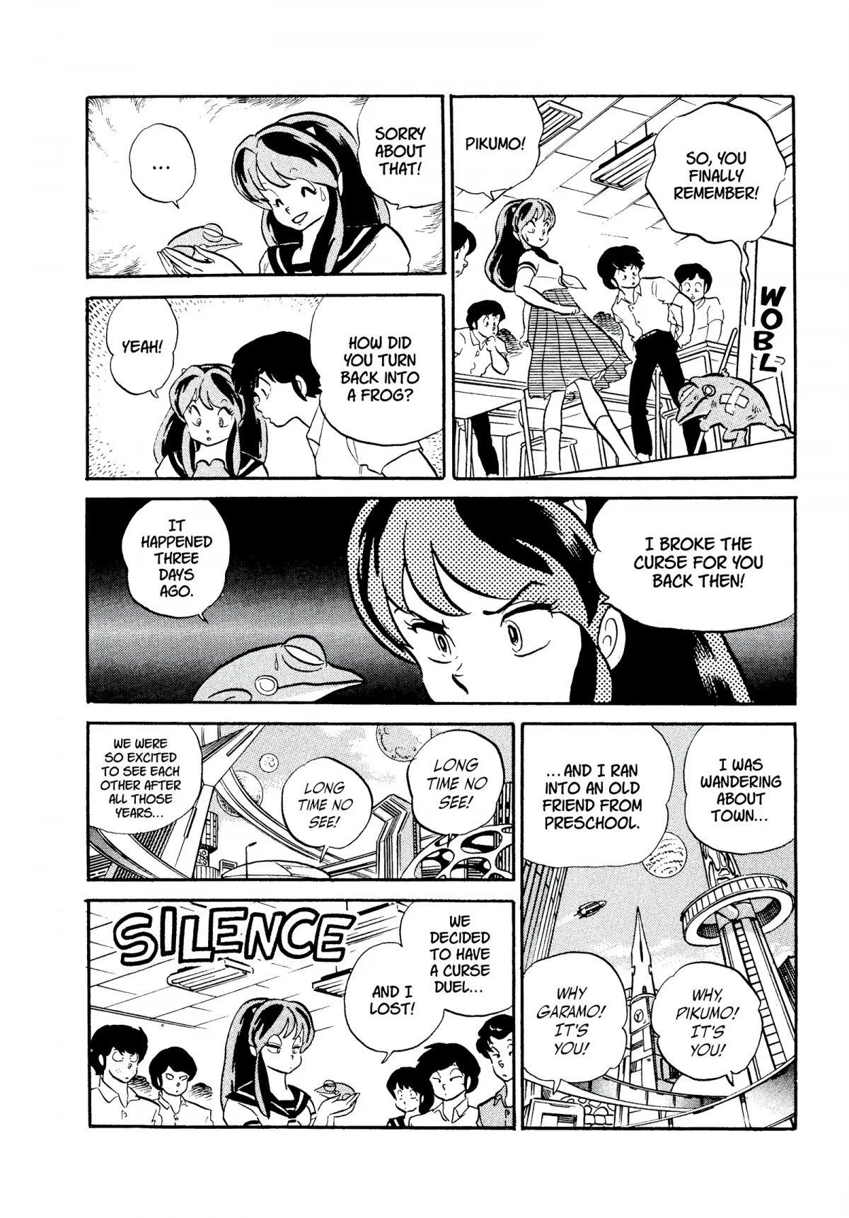 Urusei Yatsura Chapter 291 page 8 - Chapter 291: Special Delivery Kiss ♥