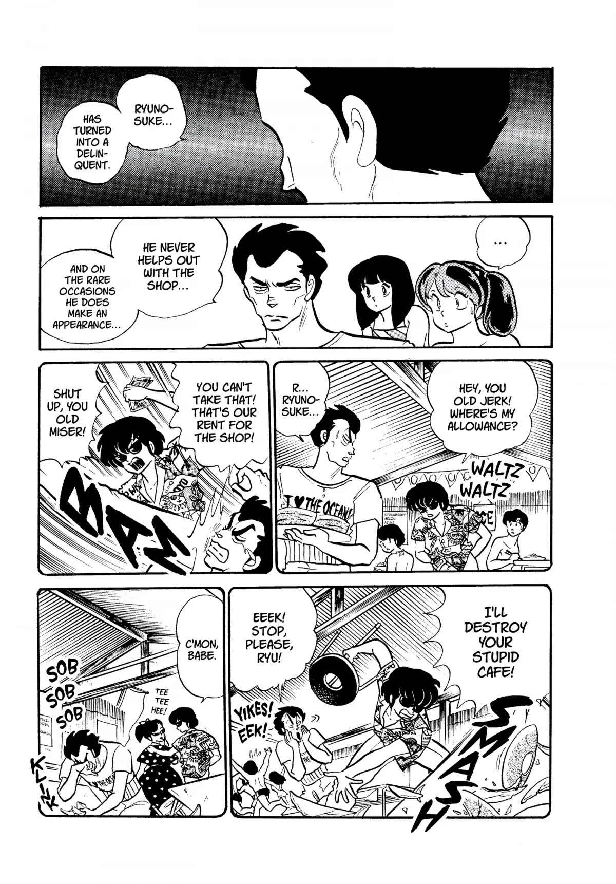 Urusei Yatsura Chapter 296 page 5 - Chapter 296: Beach Cafe Summer