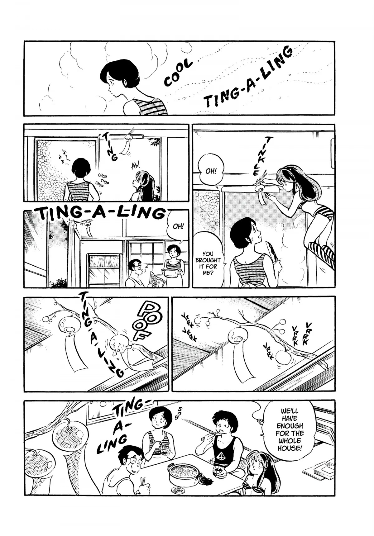 Urusei Yatsura Chapter 297 page 9 - Chapter 297: Toll of the Wind Chimes