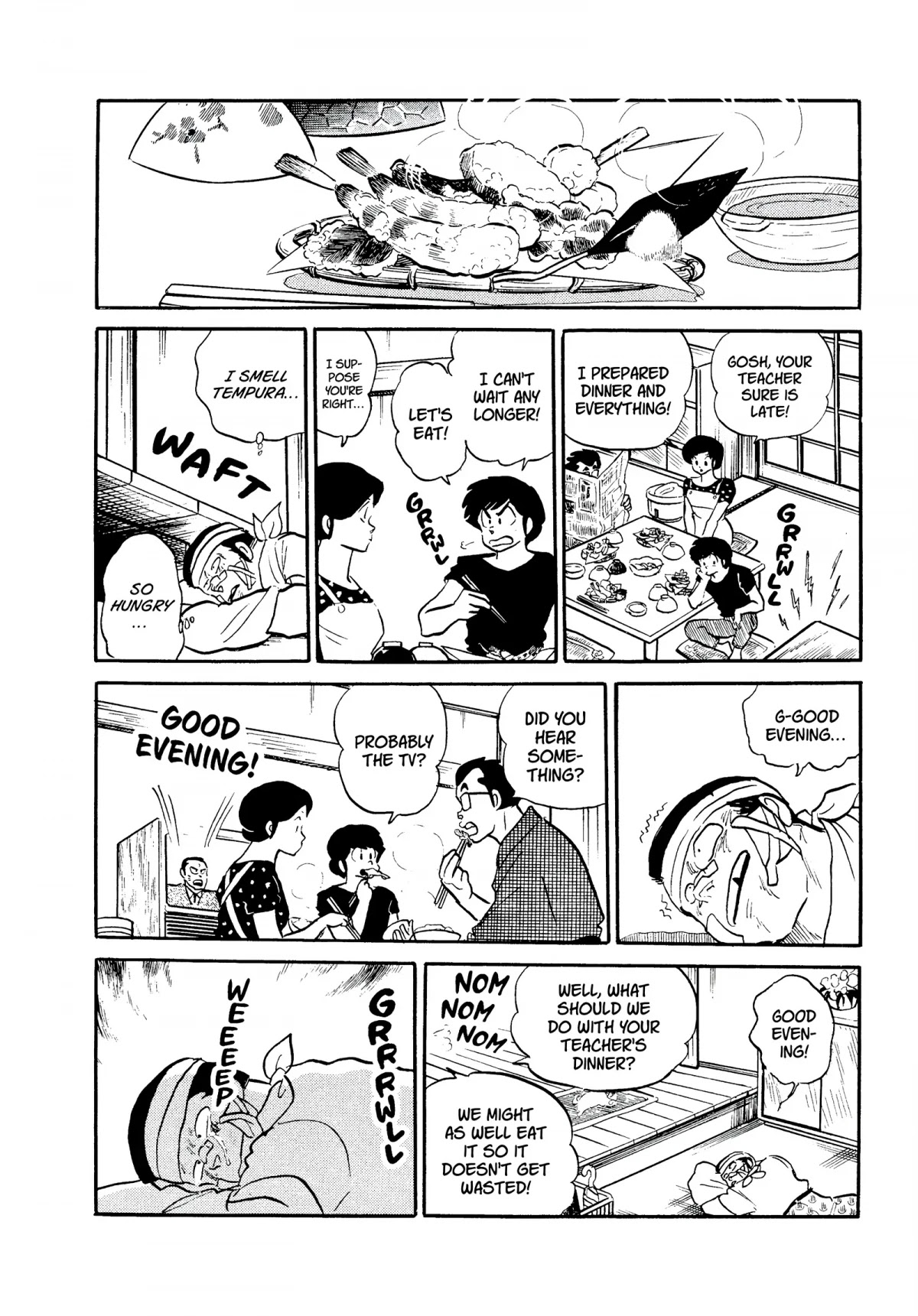 Urusei Yatsura Chapter 298 page 12 - Chapter 298: The Home Visit Blues