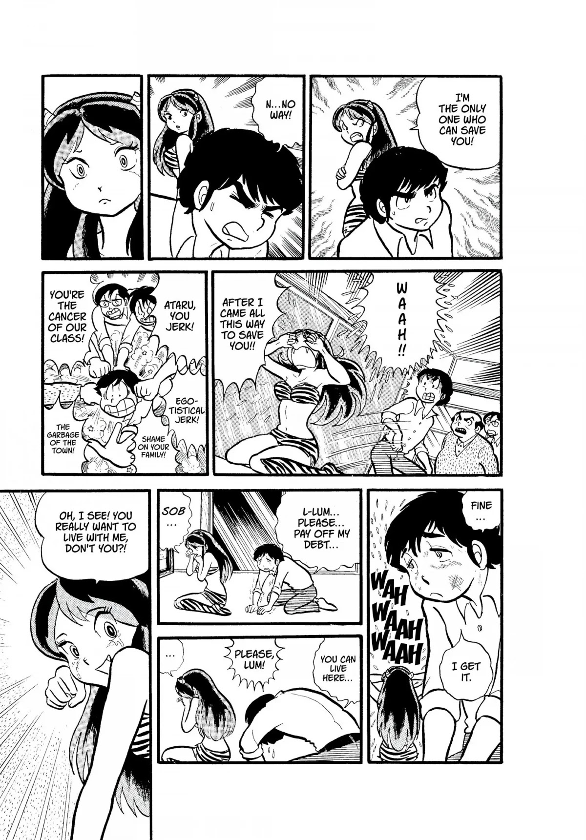 Urusei Yatsura Chapter 3 page 19 - Chapter 3: The Sad Sound of Rain