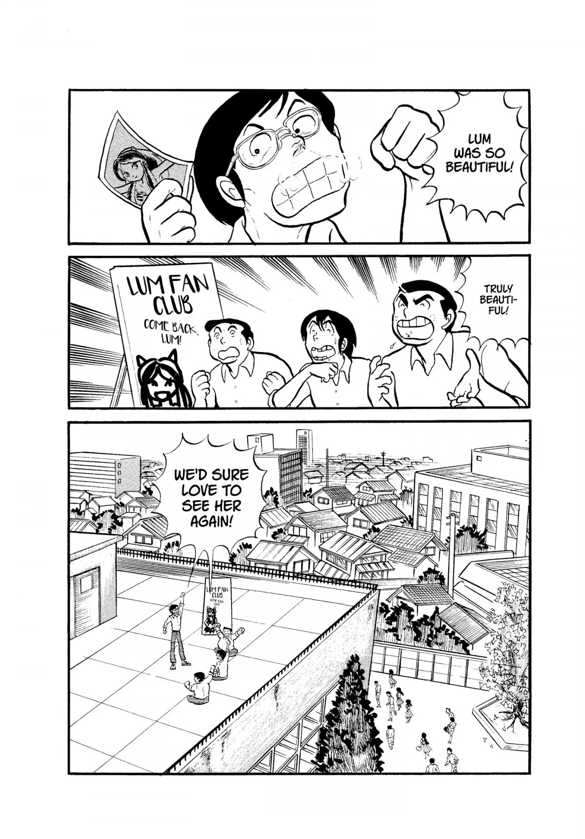 Urusei Yatsura Chapter 3 page 2 - Chapter 3: The Sad Sound of Rain