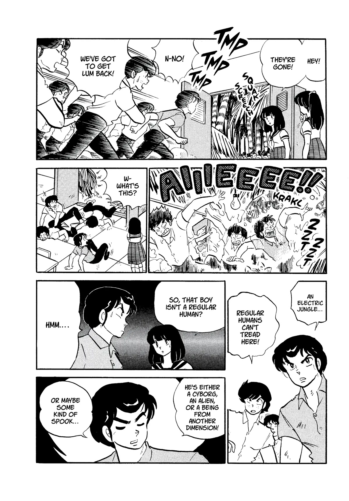 Urusei Yatsura Chapter 302 page 10 - Chapter 302: Electric Jungle–Part 2
