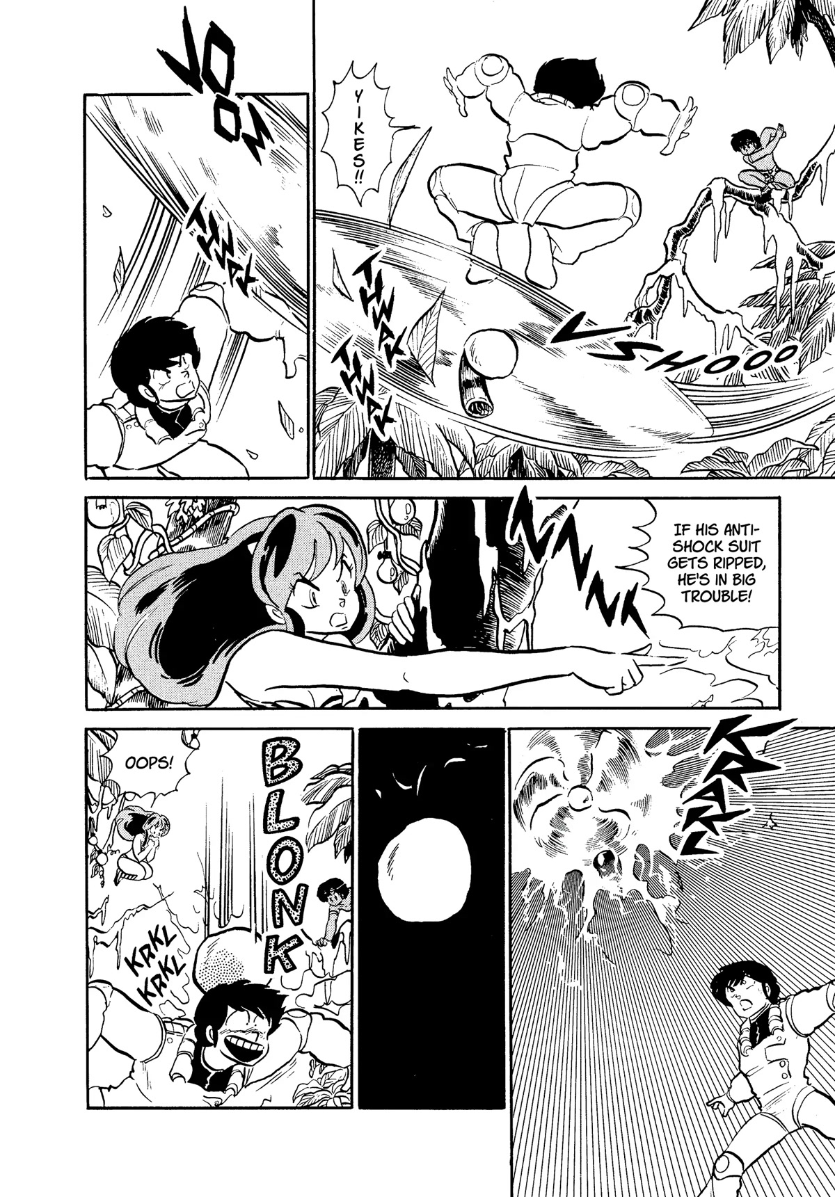 Urusei Yatsura Chapter 303 page 14 - Chapter 303: Electric Jungle–Part 3
