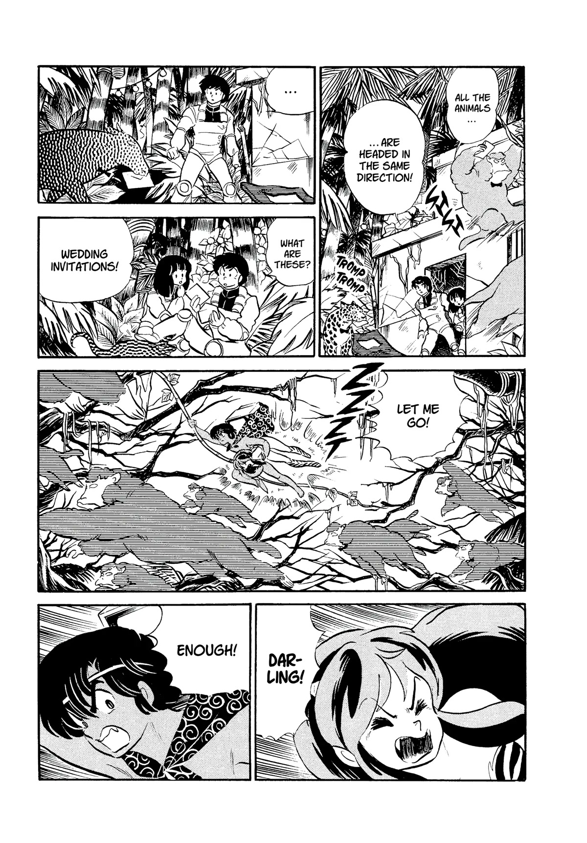 Urusei Yatsura Chapter 304 page 9 - Chapter 304: Electric Jungle–Part 4