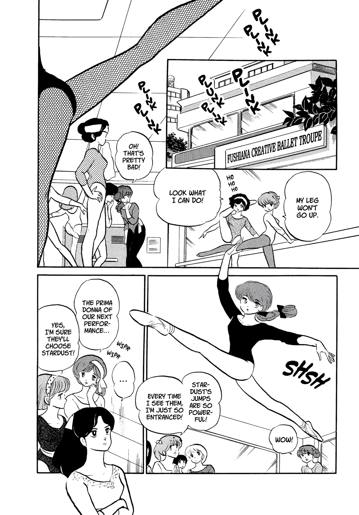 Urusei Yatsura Chapter 307 page 2 - Chapter 307: Reach for the Stars, Prima Ballerina!