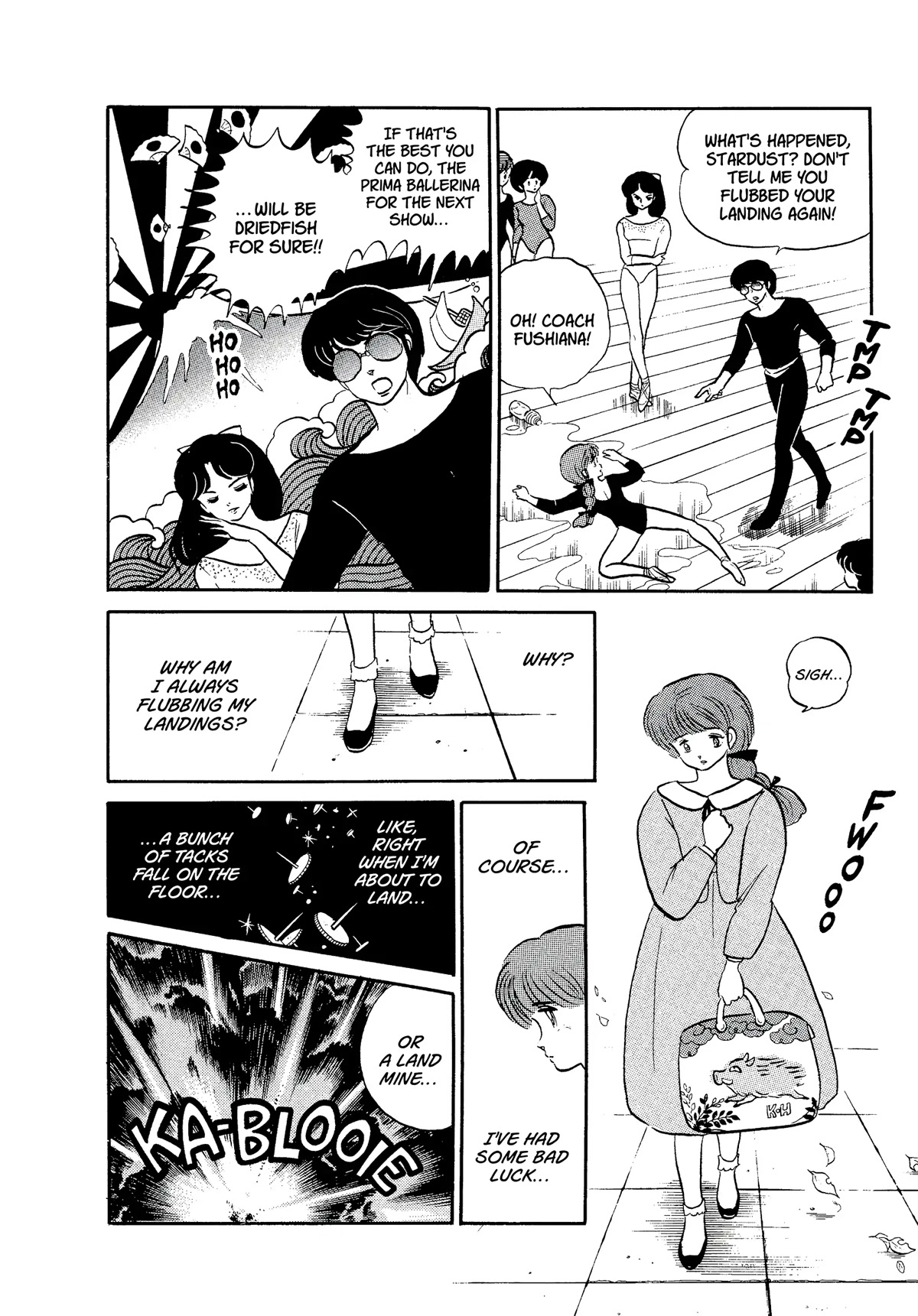 Urusei Yatsura Chapter 307 page 4 - Chapter 307: Reach for the Stars, Prima Ballerina!