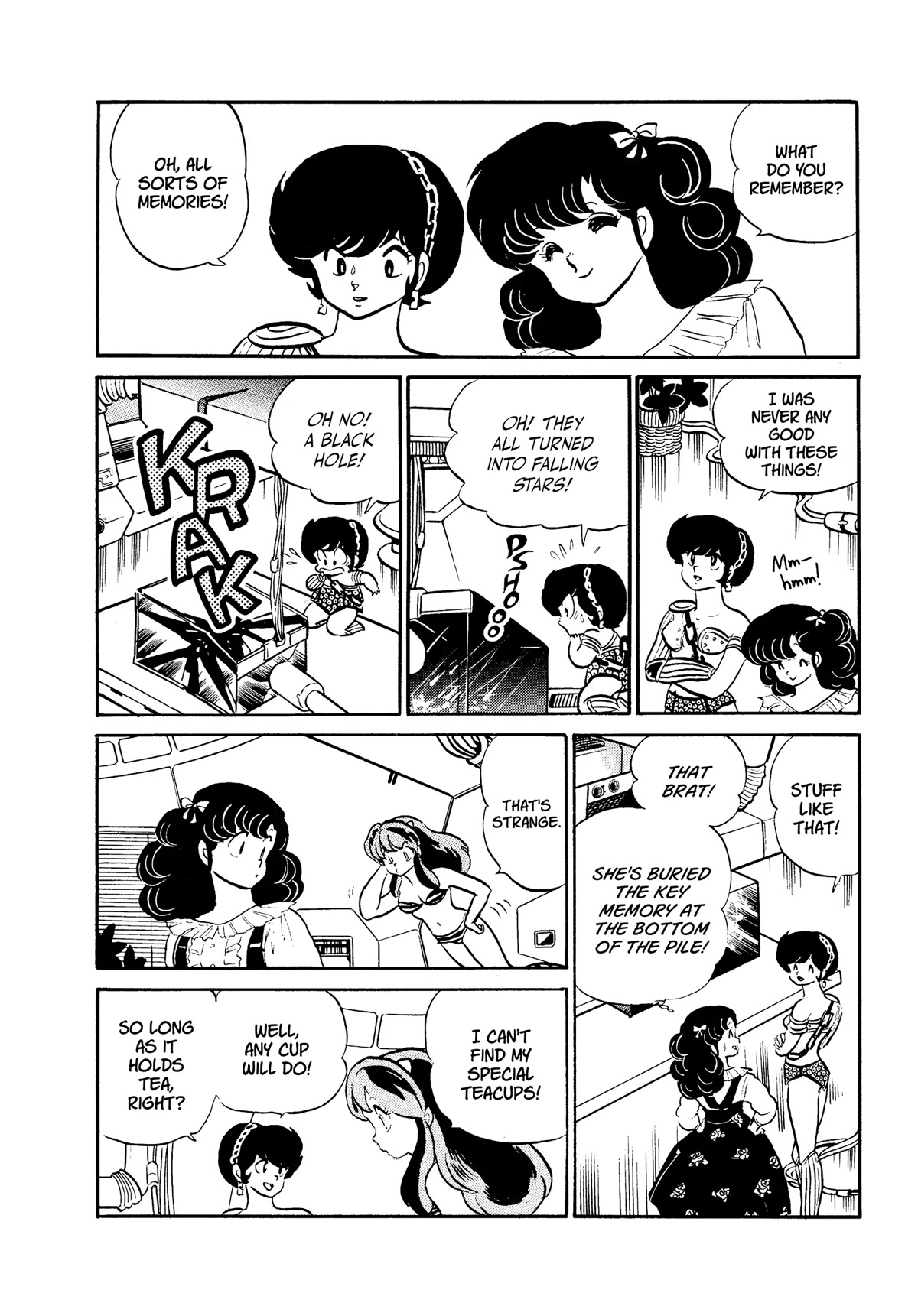 Urusei Yatsura Chapter 308 page 12 - Chapter 308: The Secret Past of the Cosmic Box