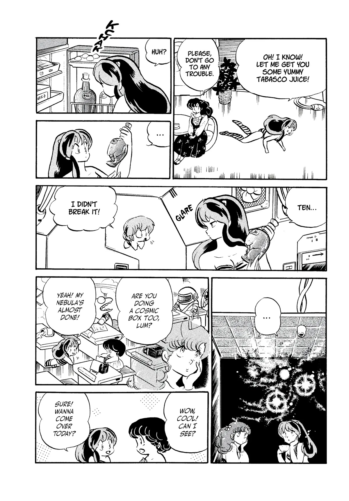 Urusei Yatsura Chapter 308 page 4 - Chapter 308: The Secret Past of the Cosmic Box