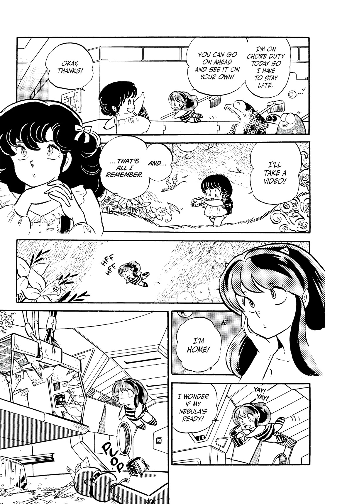 Urusei Yatsura Chapter 308 page 5 - Chapter 308: The Secret Past of the Cosmic Box