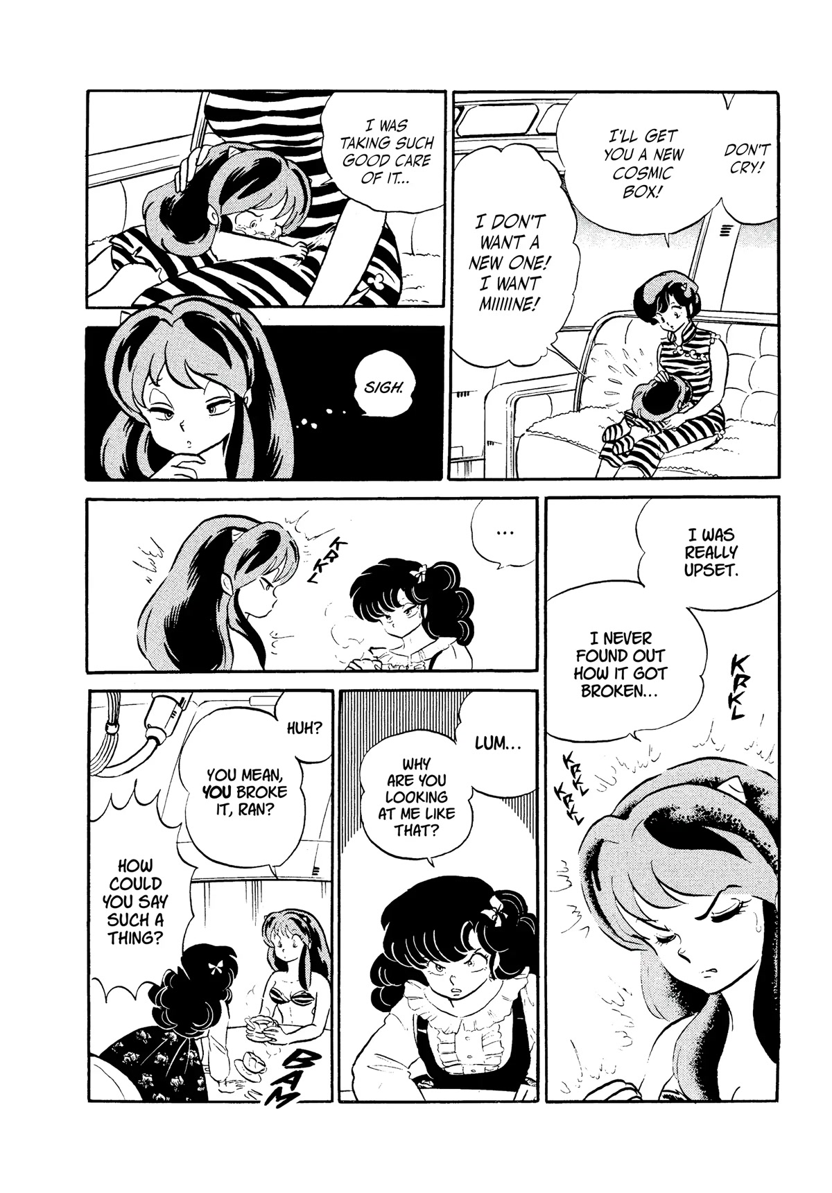 Urusei Yatsura Chapter 308 page 6 - Chapter 308: The Secret Past of the Cosmic Box