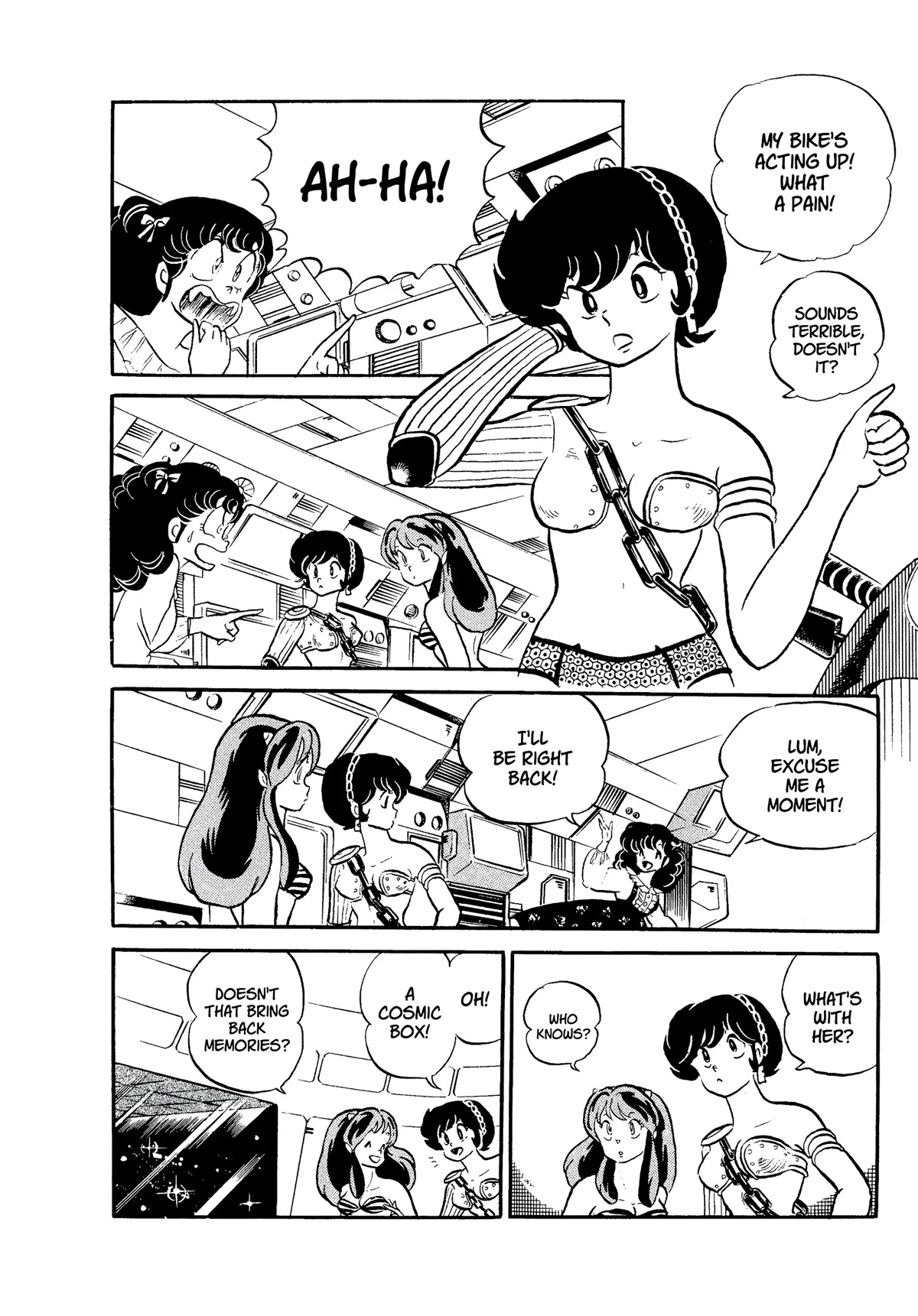 Urusei Yatsura Chapter 308 page 8 - Chapter 308: The Secret Past of the Cosmic Box