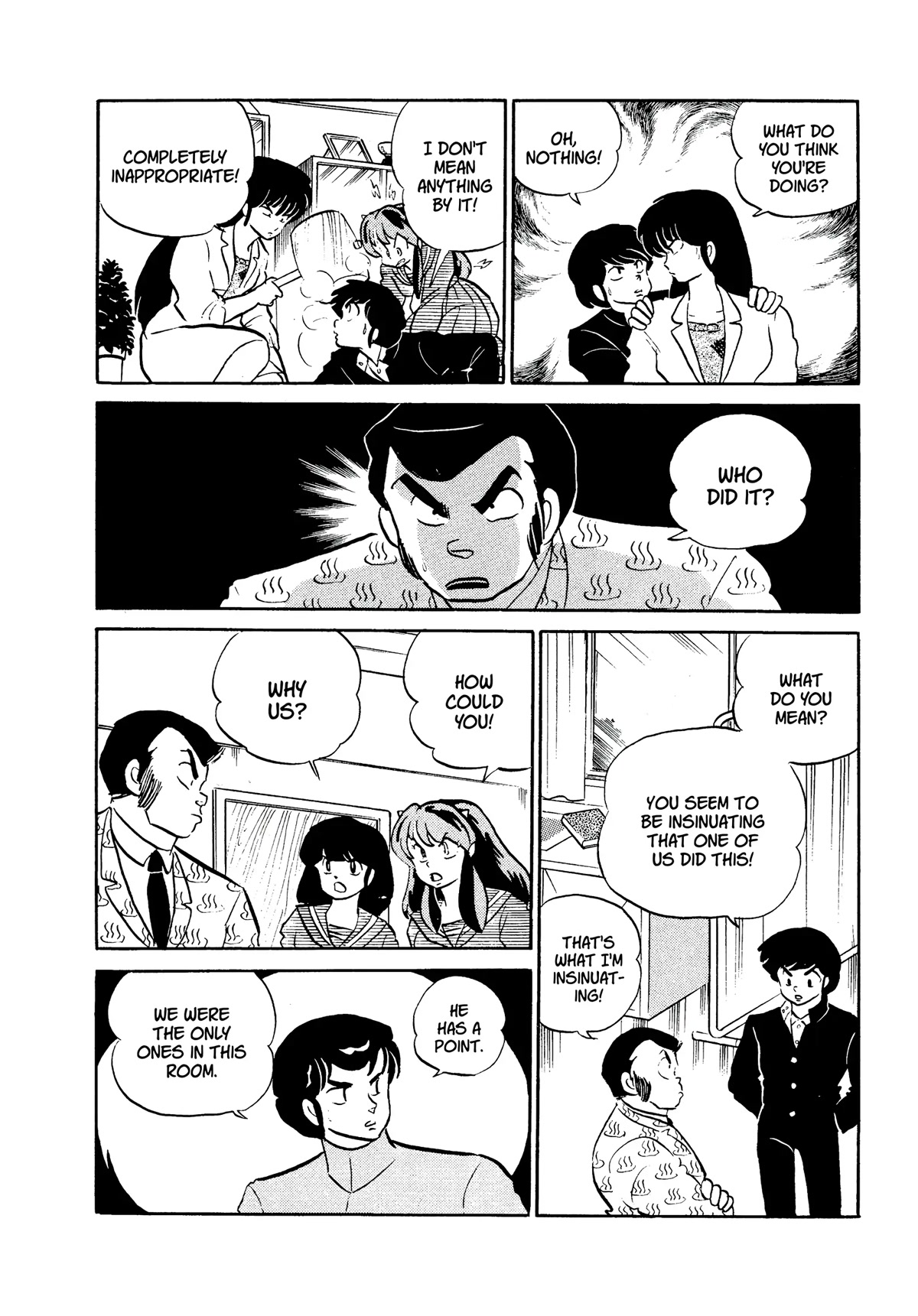 Urusei Yatsura Chapter 311 page 6 - Chapter 311: The Case of the Battered Principal