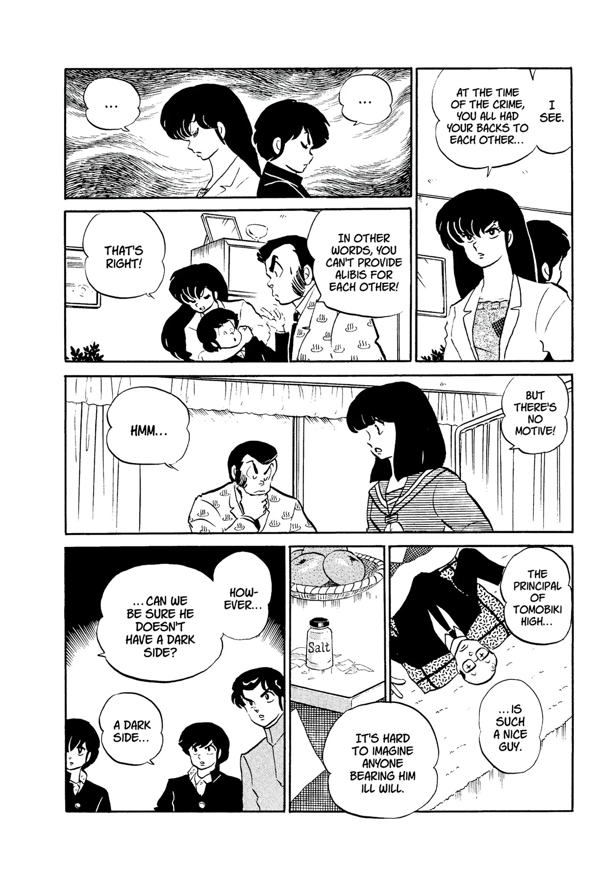 Urusei Yatsura Chapter 311 page 8 - Chapter 311: The Case of the Battered Principal