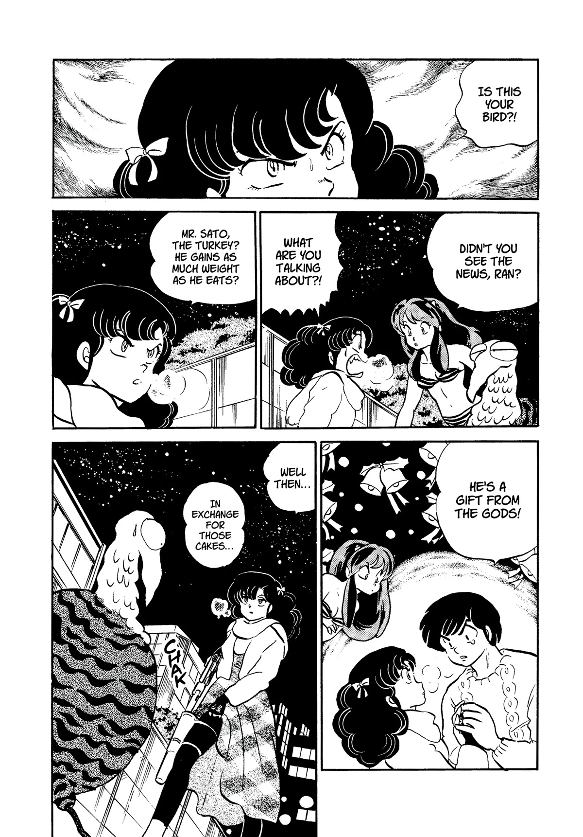 Urusei Yatsura Chapter 312 page 10 - Chapter 312: The Runaway Turkey